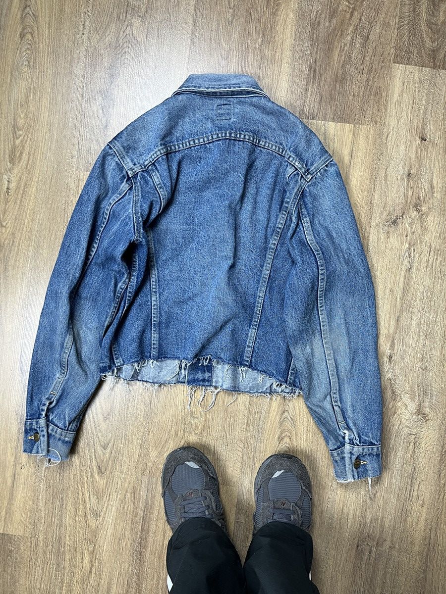 Lee ➕ sick wash custom cut cropped lee 80s usa made trucker jct Size US M / EU 48-50 / 2 - 3 Thumbnail