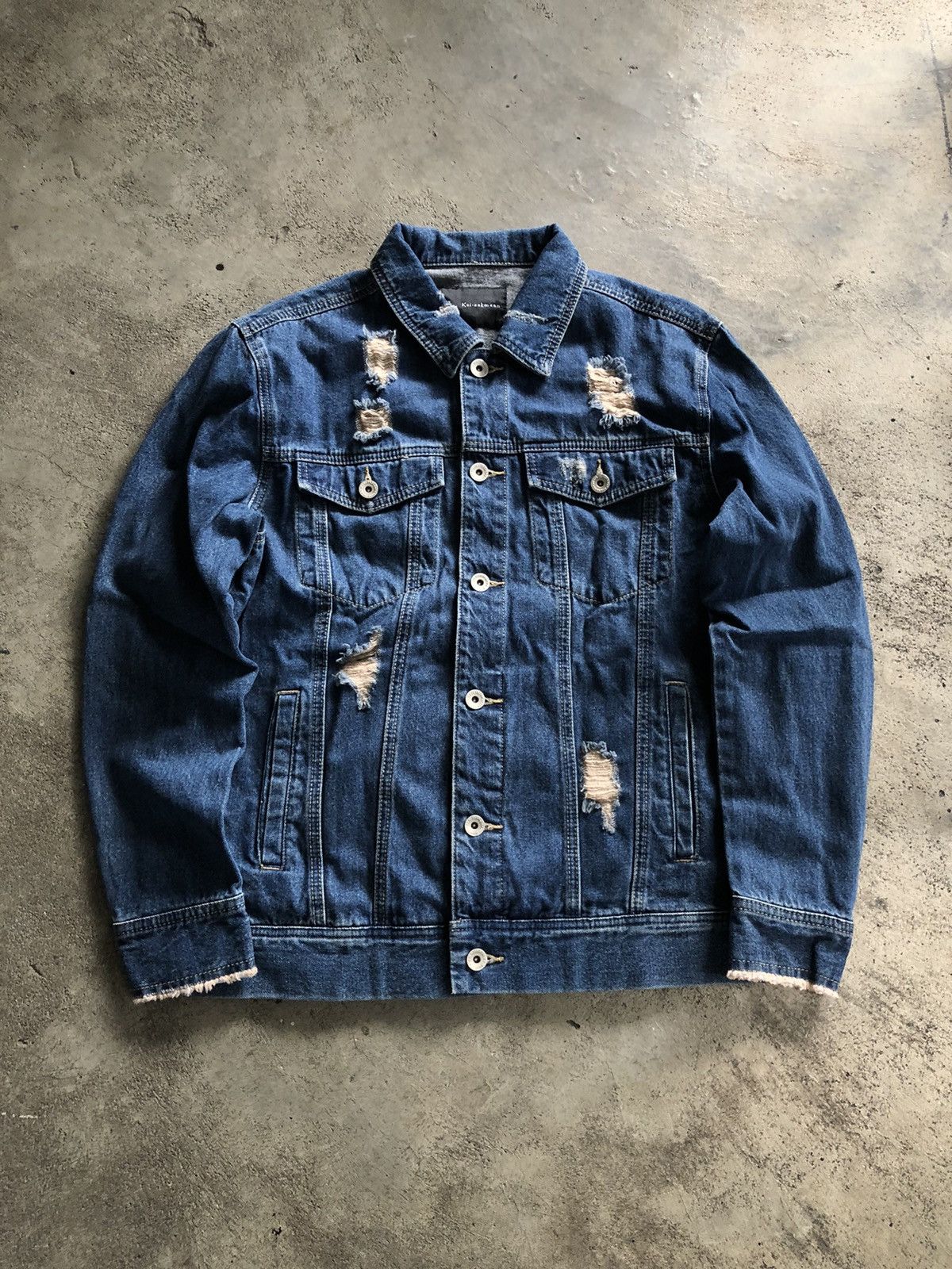 Other KAI-AAKMANN DENIM JACKET DISTRESSED Size US L / EU 52-54 / 3 - 7 Thumbnail
