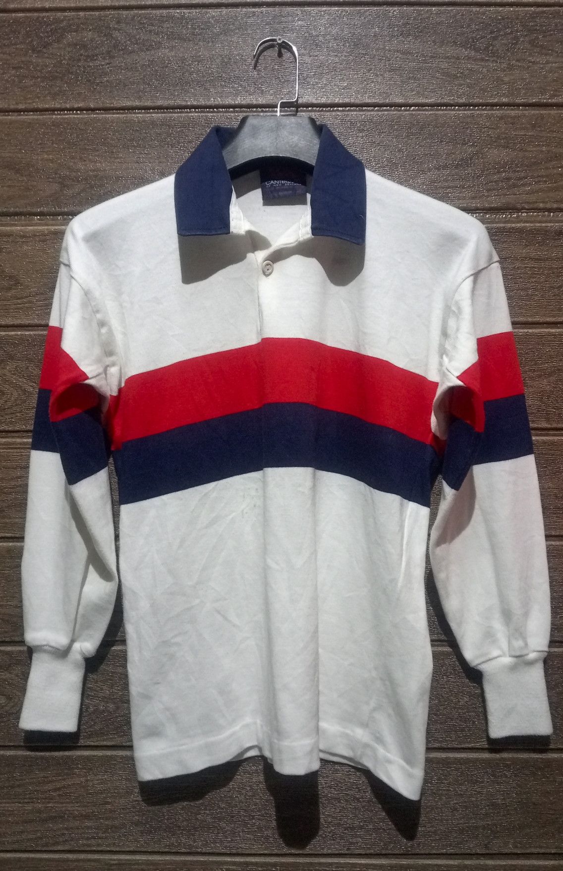 Canterbury of New Zealand Vintage '80s Canterbury of New Zealand Polos Rugby Jersey Size US S / EU 44-46 / 1 - 1 Thumbnail