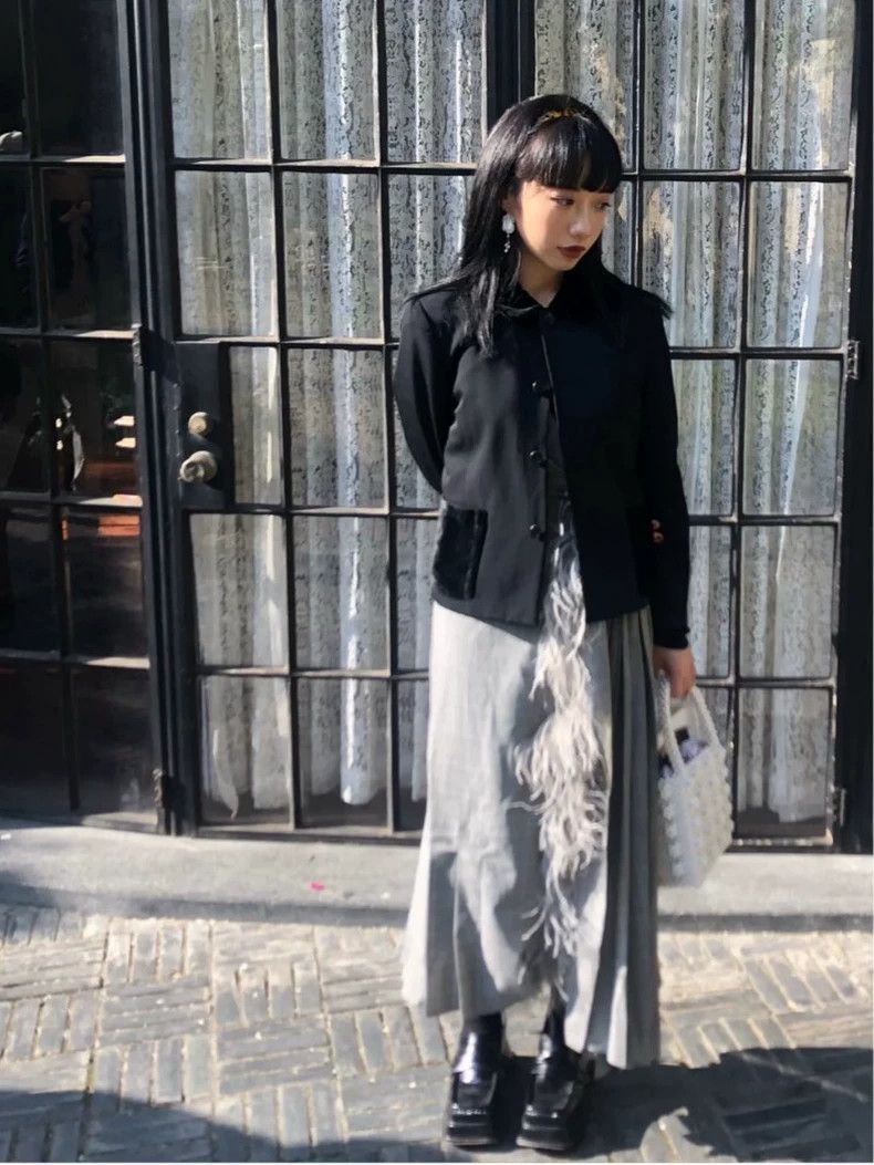 Comme des Garcons Comme des Garçons Black Velvet Collar Jacket 2505-Nextarrow Size US M / EU 48-50 / 2 - 5 Thumbnail