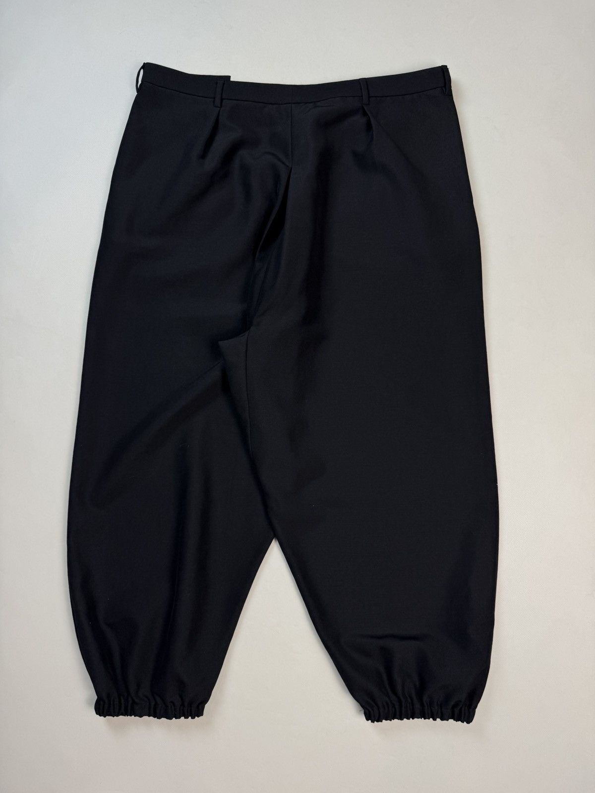 Saint Laurent Paris Saint Laurent Wool Wide Leg Baggy Drop Crotch Trousers Pants Size US 36 / EU 52 - 16 Thumbnail