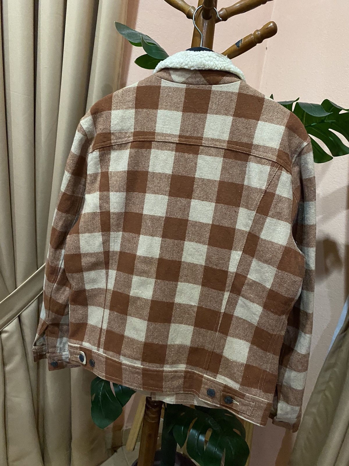 Edwin Edwin Clothing Supply Checked Sherpa Jacket - Men’s Fashion Size US L / EU 52-54 / 3 - 11 Thumbnail