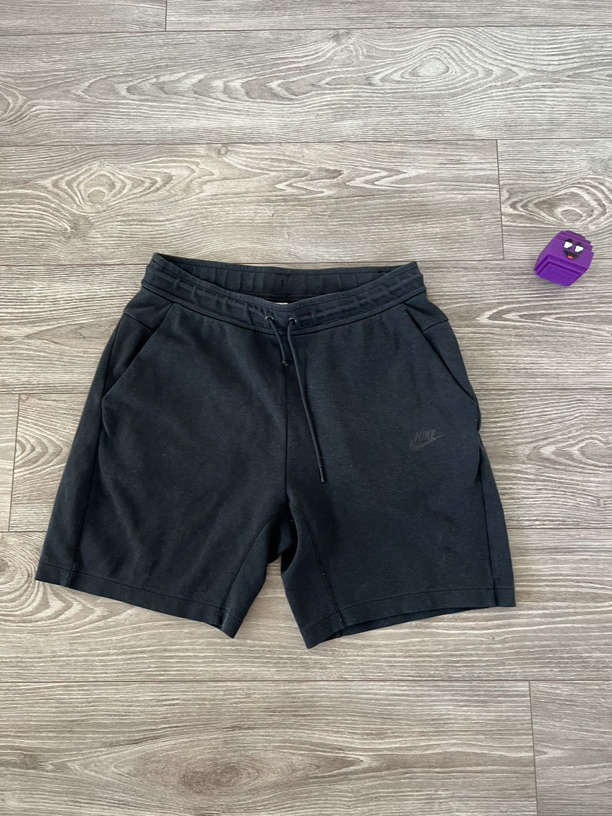 Nike Nike Tech Fleece Hype Drill Y2k Triple Black Swoosh Shorts Size US 32 / EU 48 - 7 Thumbnail
