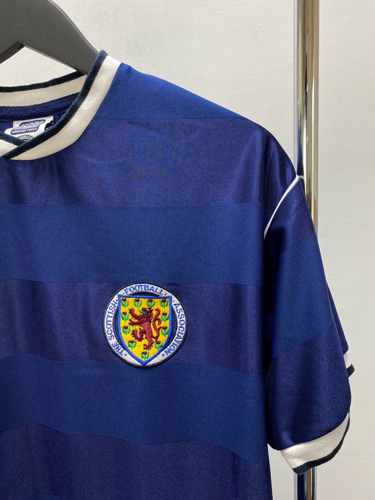 Other Scotland 1986 Score Draw Soccer Jersey Remake Football Size US M / EU 48-50 / 2 - 8 Thumbnail