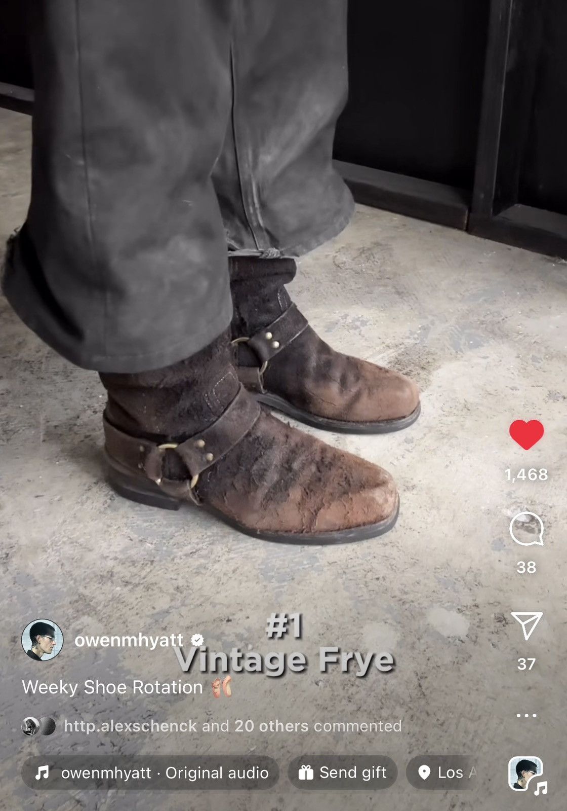 frye tyler engineer boots