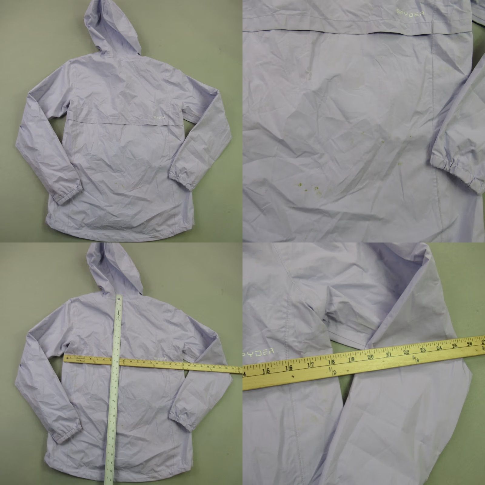 Spyder Spyder Jacket Womens Medium Full Zip Hooded Outdoors Purple Size M / US 6-8 / IT 42-44 - 8 Thumbnail
