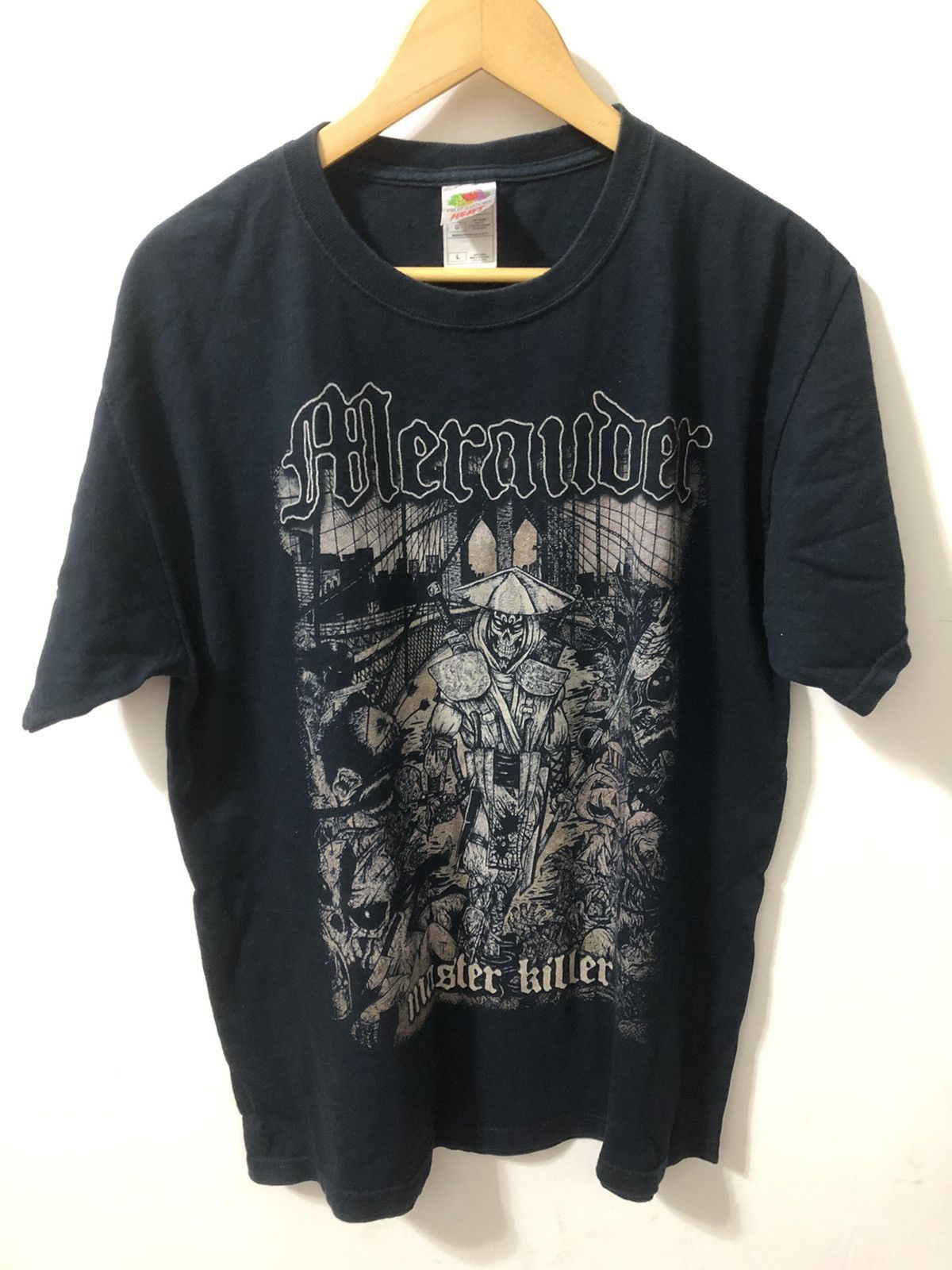 MERAUDER Tシャツ Merauder /メラウダー - Master Killer Tシャツ(ブラック) 4XL