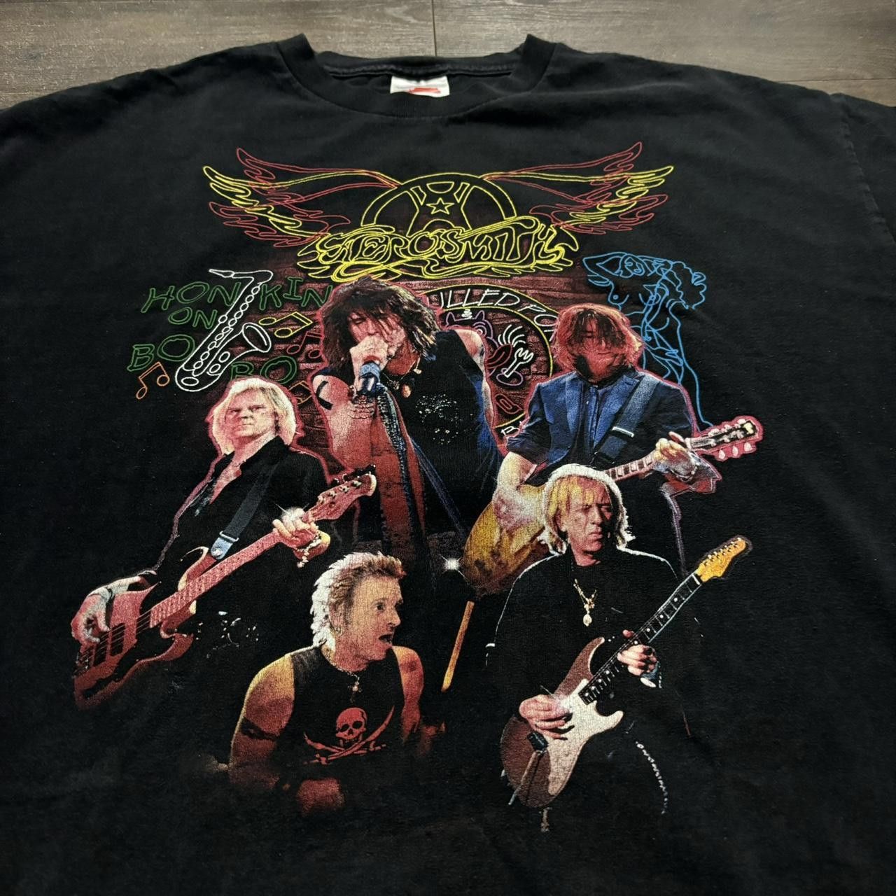 Designer vintage aerosmith honkin on bobo tour t shirt 2004 XXL Size US XXL / EU 58 / 5 - 3 Thumbnail