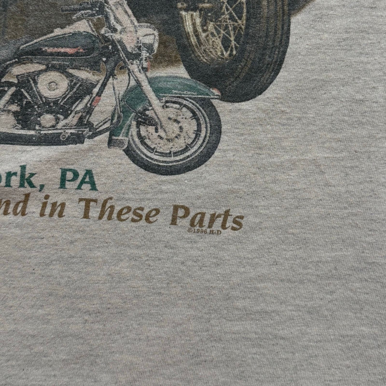 Harley Davidson Vintage 90’s Harley Davidson Two Tone Tee XL Size US XL / EU 56 / 4 - 6 Thumbnail