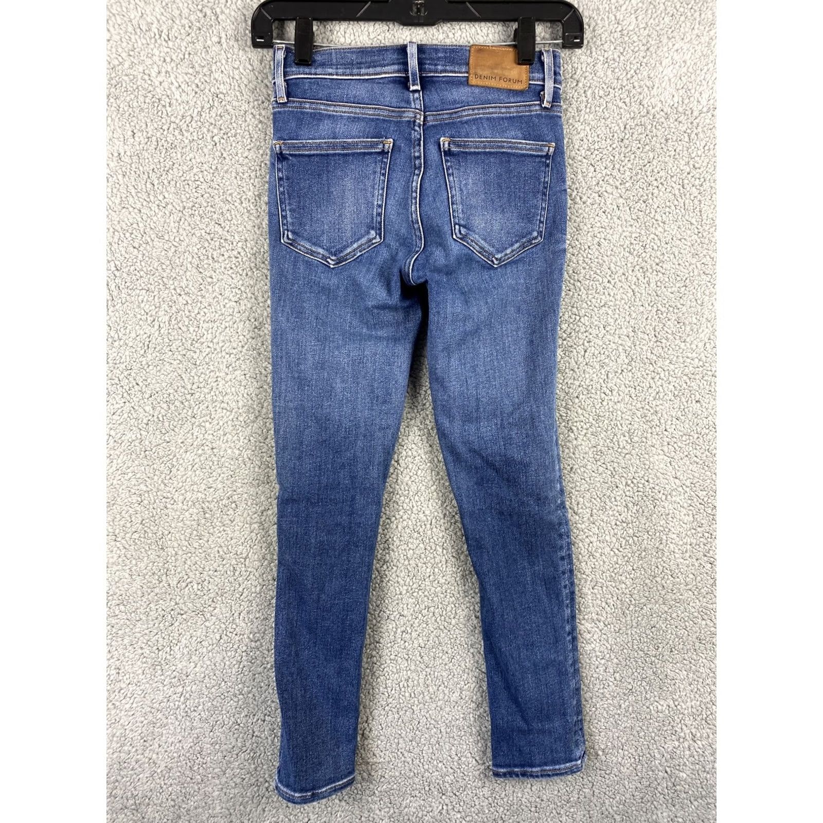 Denime Denim Forum Jeans Women's Size 2 Skinny Mid Wash Denim Blue 31-29 Size 26" / US 2 / IT 38 - 6 Thumbnail