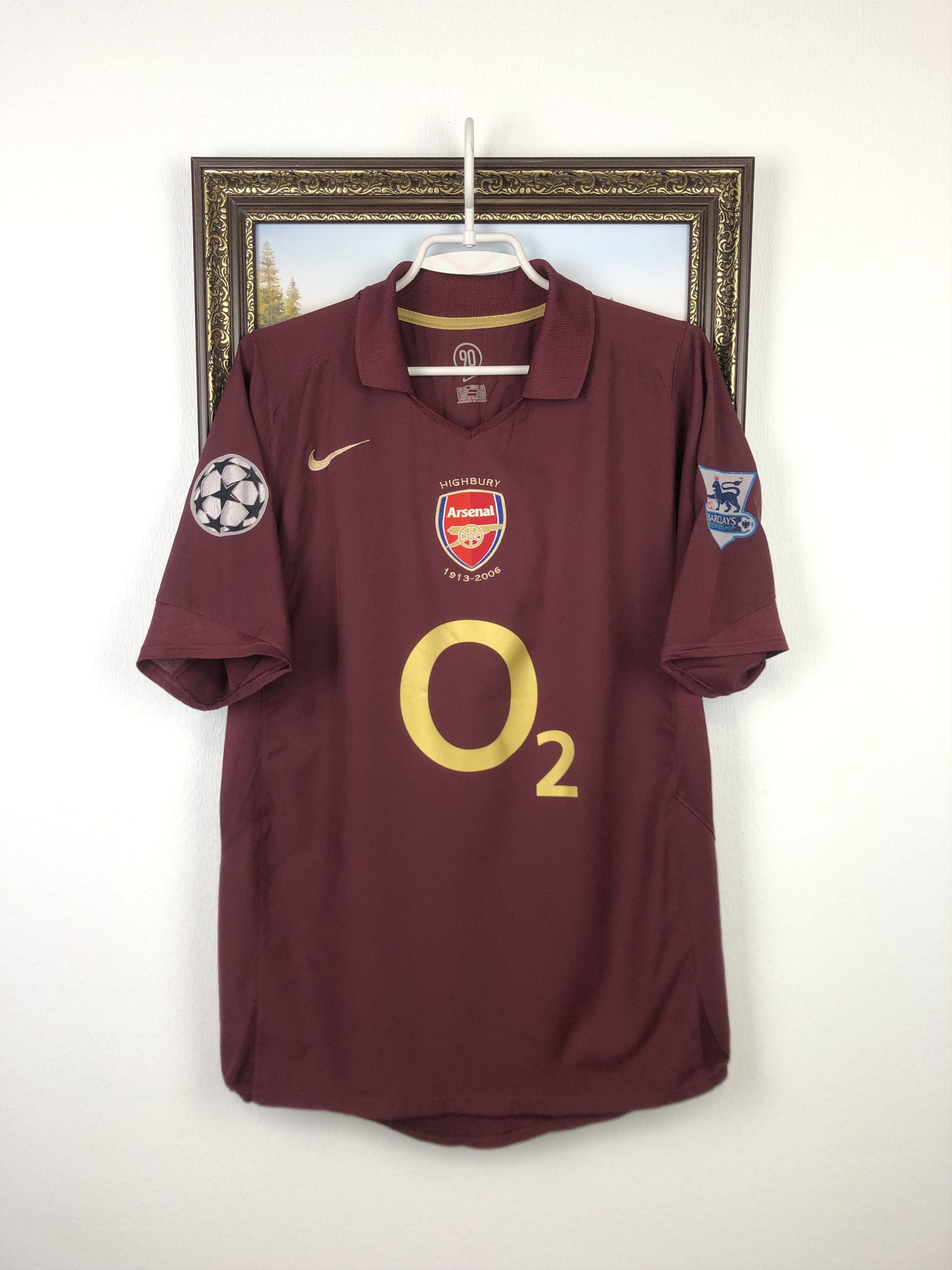 Nike Arsenal football shirt 2005 Nike Gooners For Life Tee Hype Size US M / EU 48-50 / 2 - 5 Thumbnail