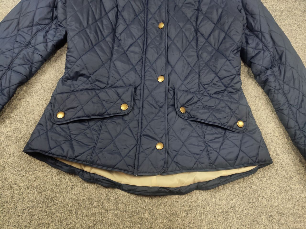 Barbour flyweight cavalry quilted Pocket Classic Zip jacket
