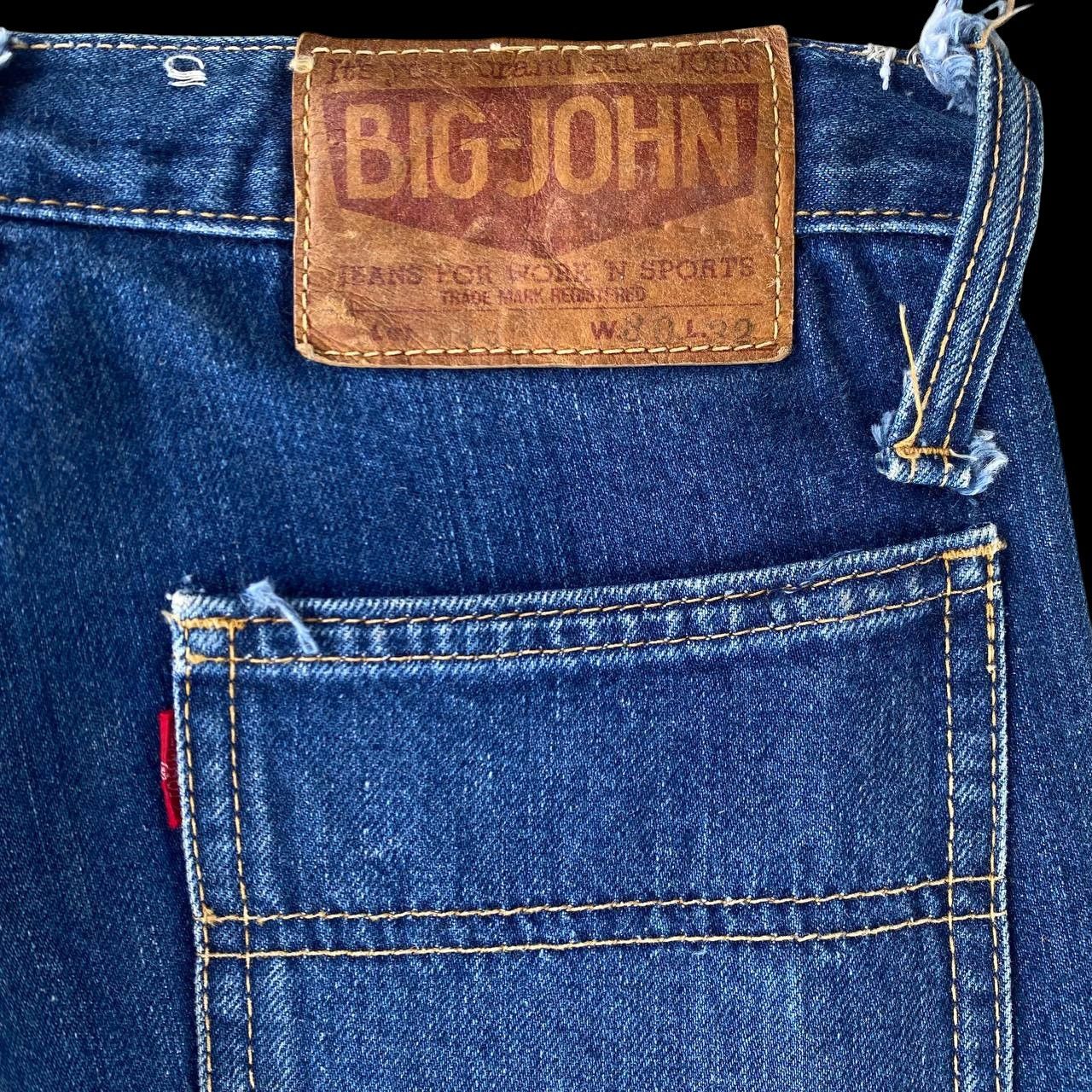 Big John FLARED W29X29.5" VINTAGE BIGJOHN BUSHPANT BOOTCUT ZIP TALON Size US 29 - 10 Thumbnail