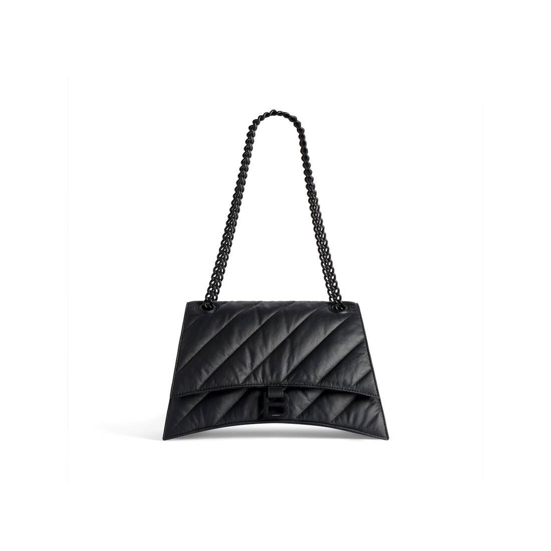 Balenciaga o1srvl11e0825 Size: OS / Crush Medium Chain Bag Quilted Size ONE SIZE - 1 Thumbnail