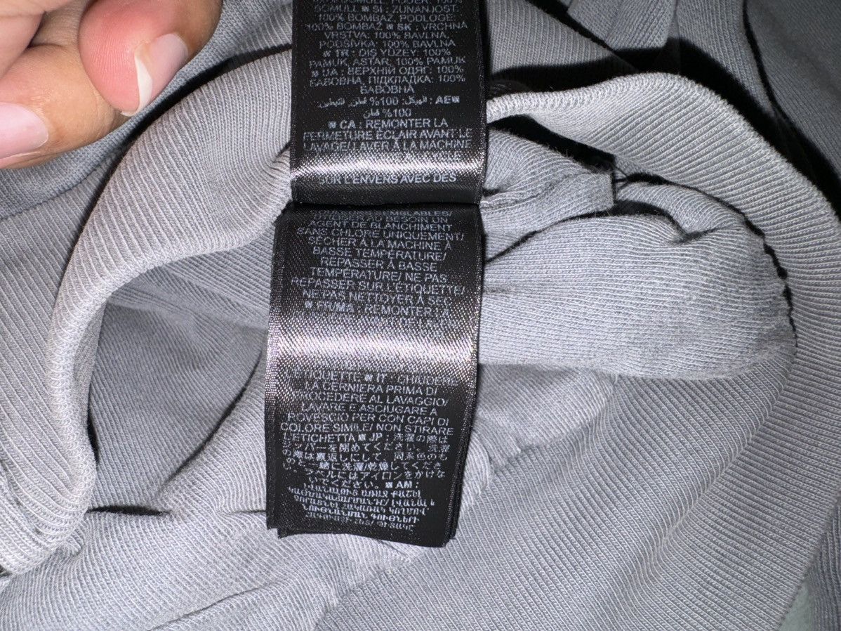 Balenciaga × Gap × Kanye West Yeezy Gap Zip Up Hoodie Poetic Grey Size Small Size US S / EU 44-46 / 1 - 10 Thumbnail