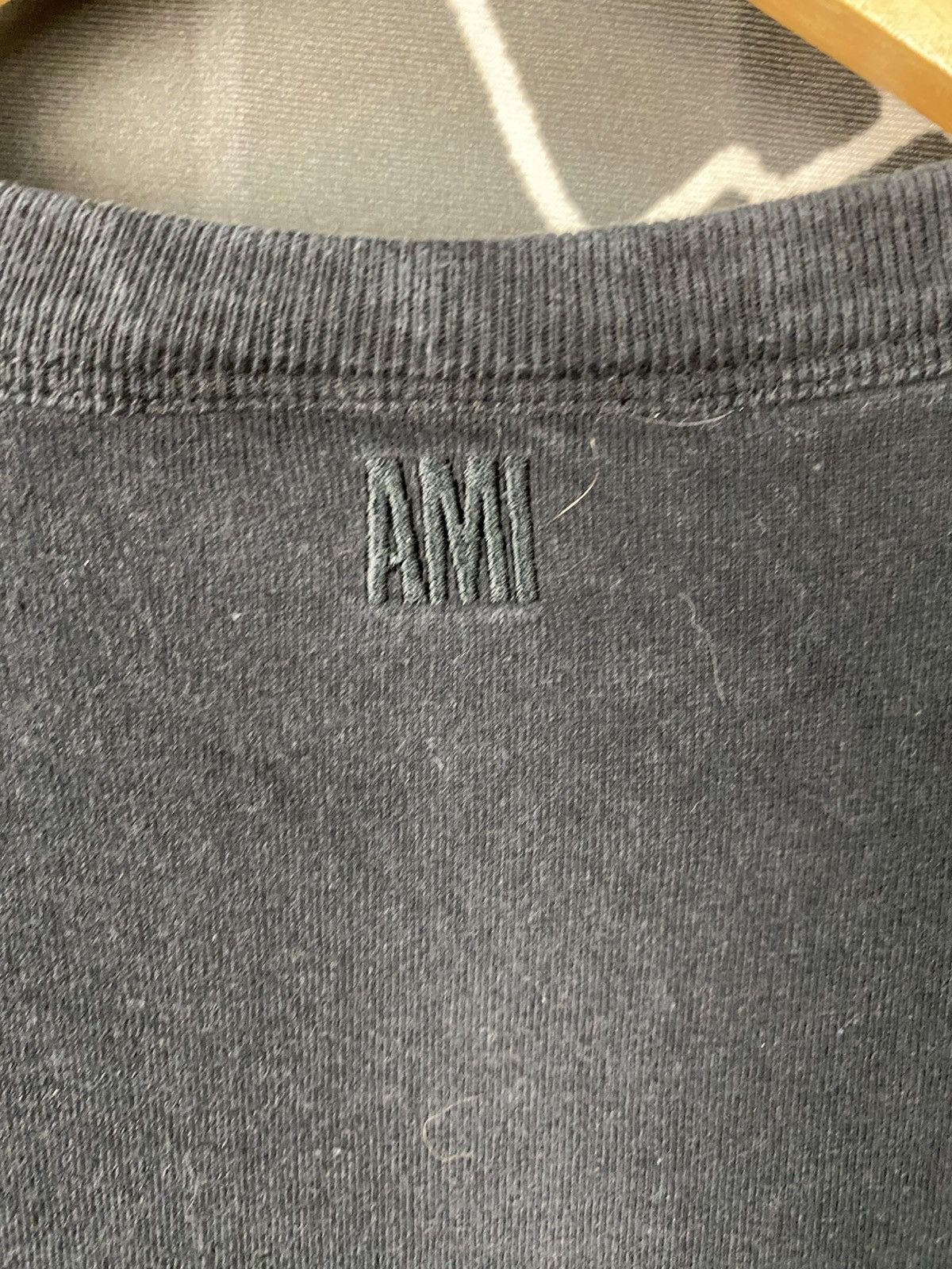 AMI AMI Alexandre Mattiussi Tricolor Logo T-Shirt Size US M / EU 48-50 / 2 - 9 Thumbnail