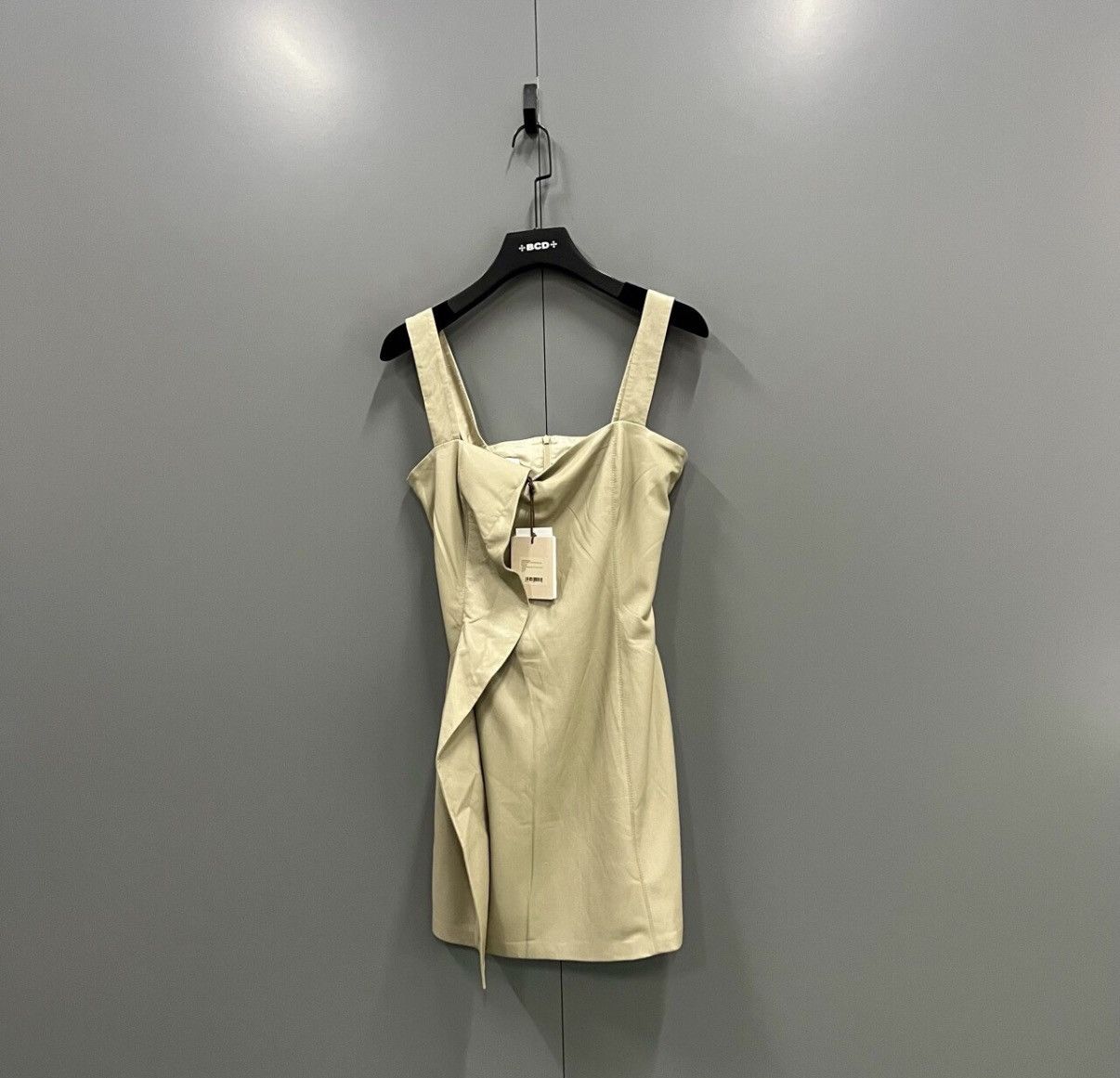 Nanushka Nanushka beige ruffled camisole dress J41 Size S / US 4 / IT 40 - 1 Thumbnail