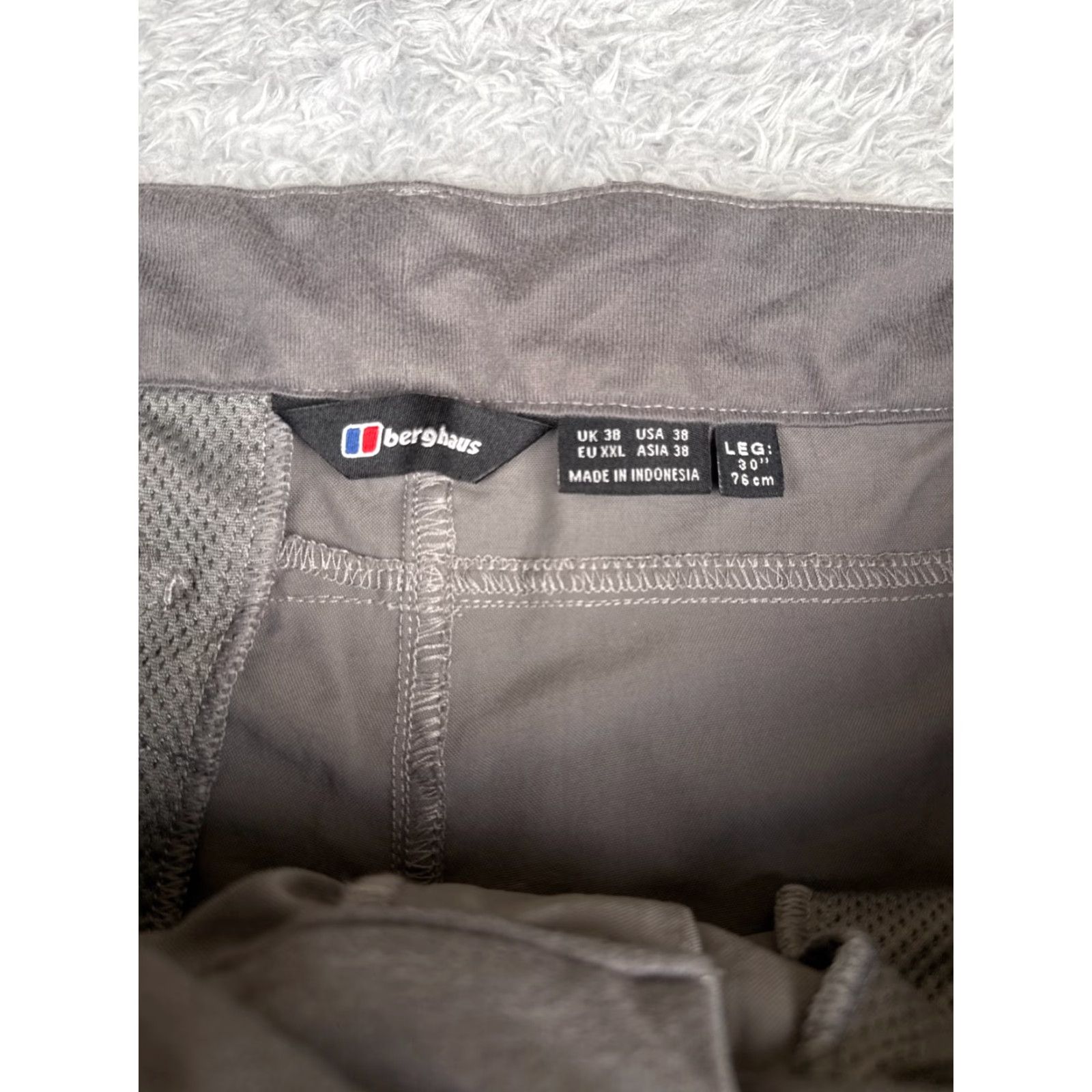 Berghaus Berghaus Pants Men's 38 Gray Straight Leg Nylon Hiking Activewear 38x30 Size US 38 / EU 54 - 6 Thumbnail