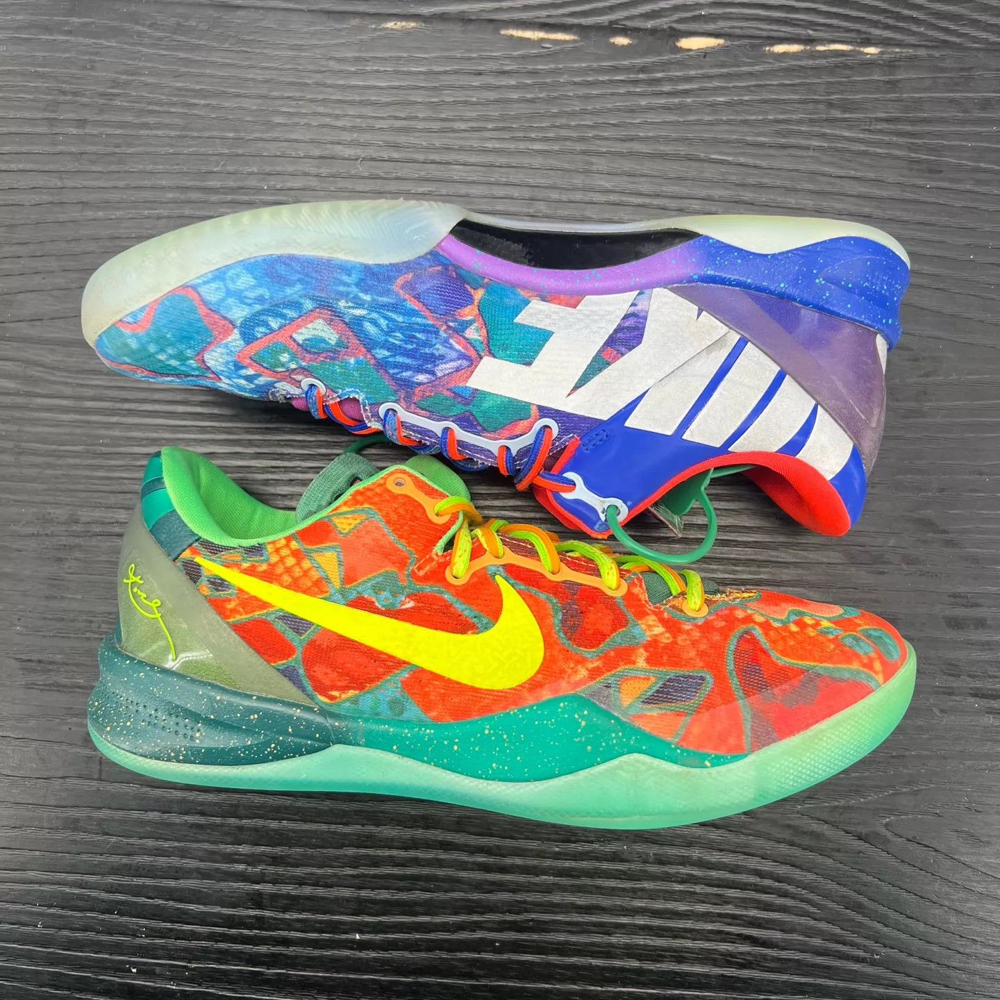 Nike ZK8 Orange & Blue Yin Yang 42 Mint Size US 9 / EU 42 - 3 Thumbnail