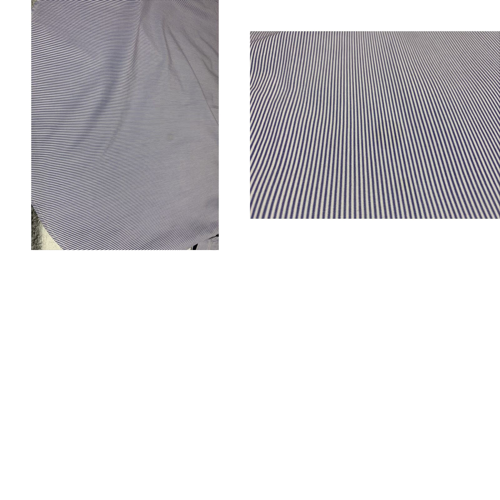 Ralph Lauren VINTAGE Ralph Lauren Men’s Button-Front Long Sleeve Shirt Cotton Blue Striped Large Size US L / EU 52-54 / 3 - 8 Thumbnail