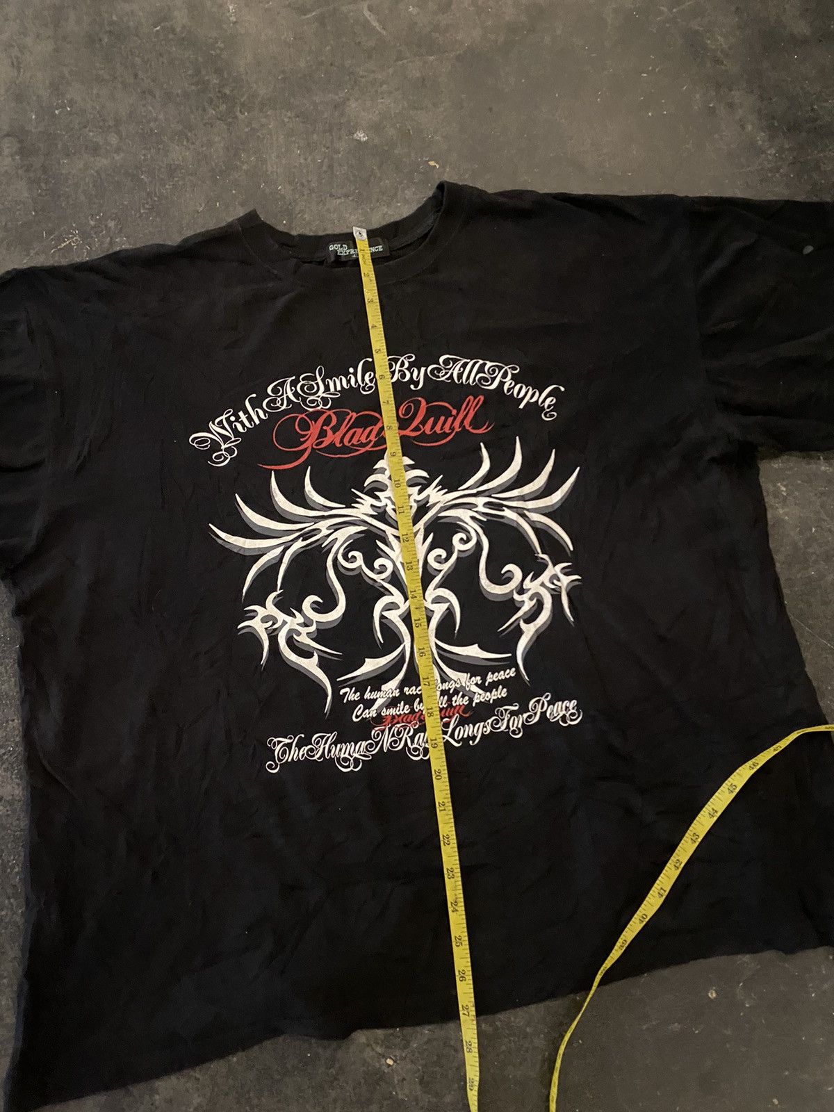 Hysteric Glamour × If Six Was Nine × Japanese Brand Y2k Gold exprerience punks style tshirt Size US XL / EU 56 / 4 - 7 Thumbnail