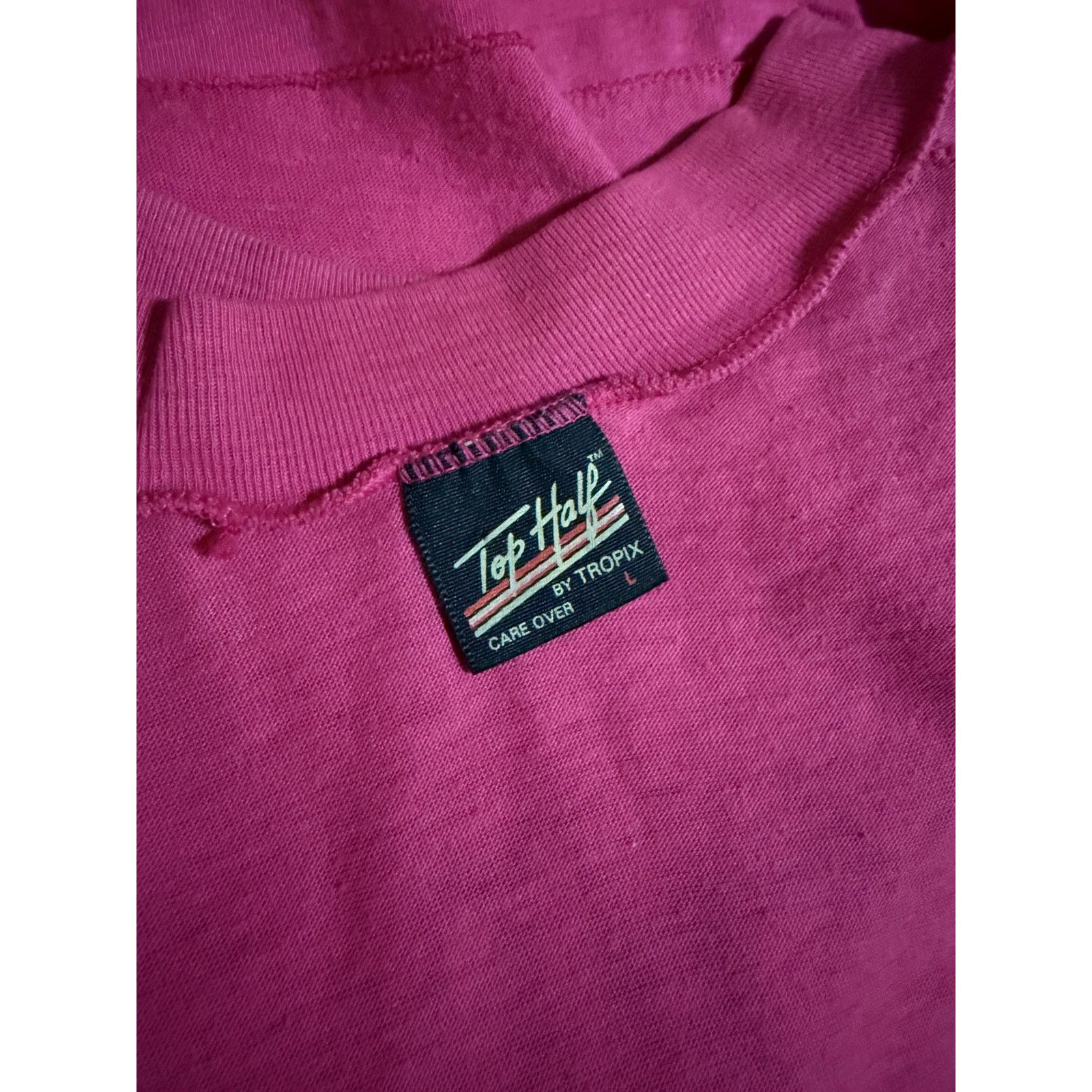Vintage Vintage 80s Dolly Porkin’ Novelty T-Shirt | Hot Pink Tee | M Size M / US 6-8 / IT 42-44 - 11 Thumbnail