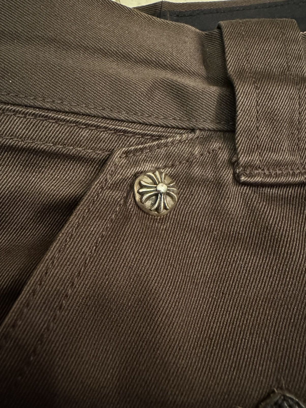Chrome Hearts Chrome Hearts Brown Carpenter Pants with Orange Camo Patches Size US 36 / EU 52 - 9 Thumbnail