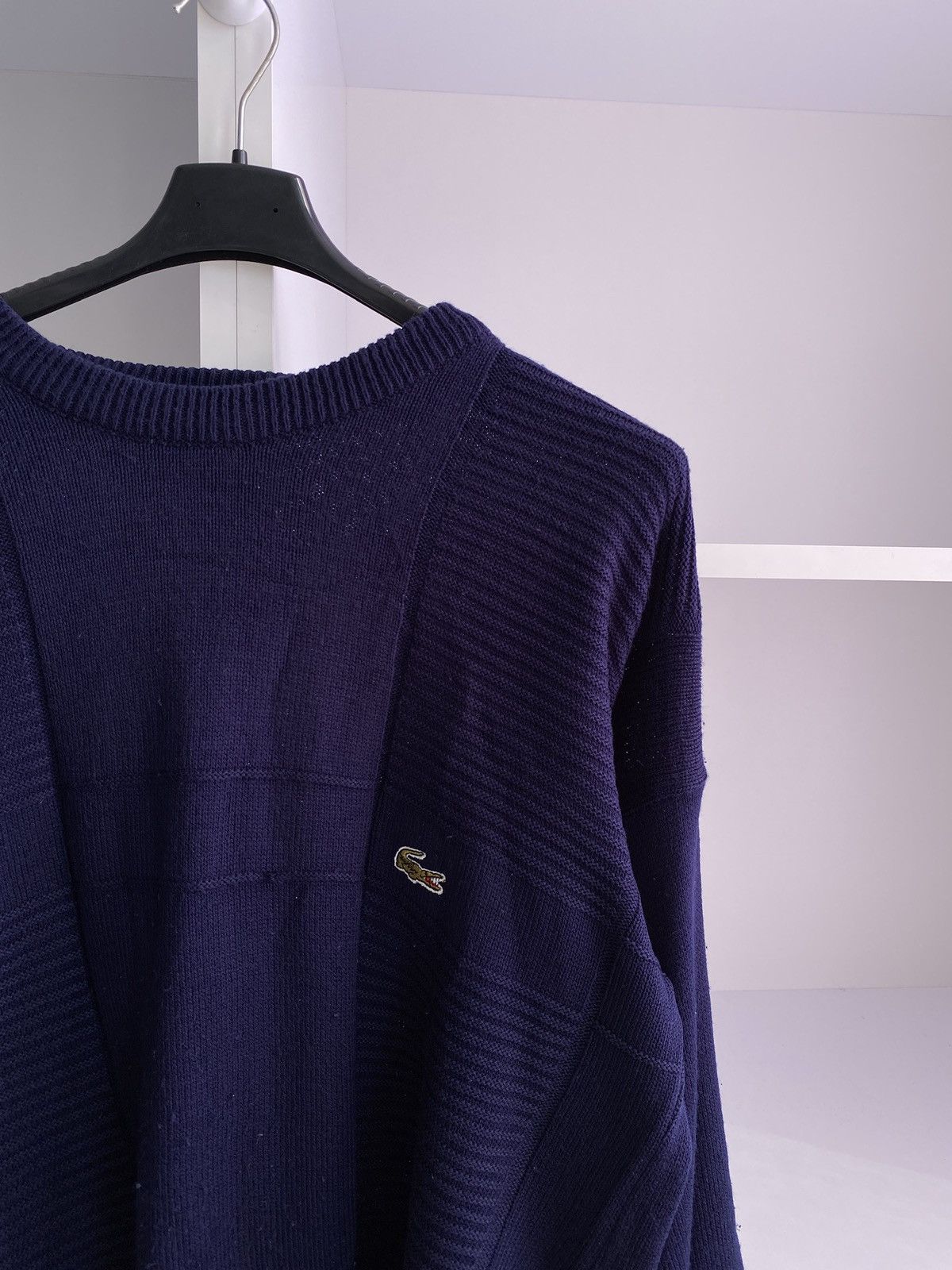 Lacoste × Vintage Vintage Lacoste wool sweater Size US L / EU 52-54 / 3 - 3 Thumbnail