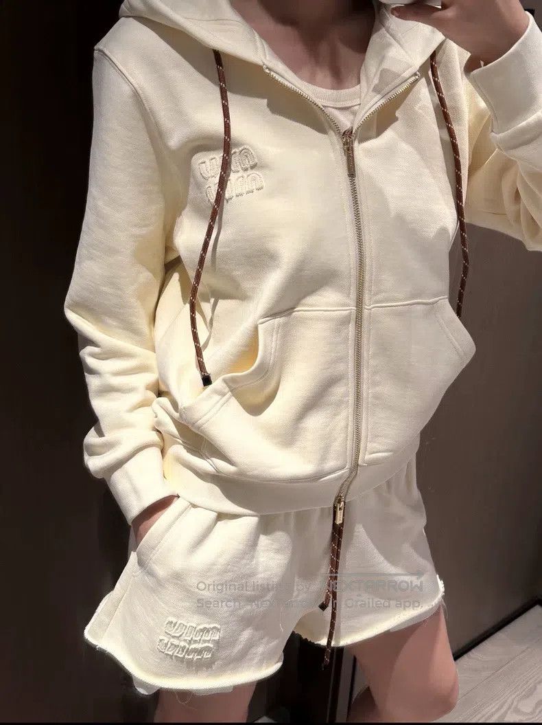 Miu Miu Size XS Miu Miu long sleeve hooded sweater
