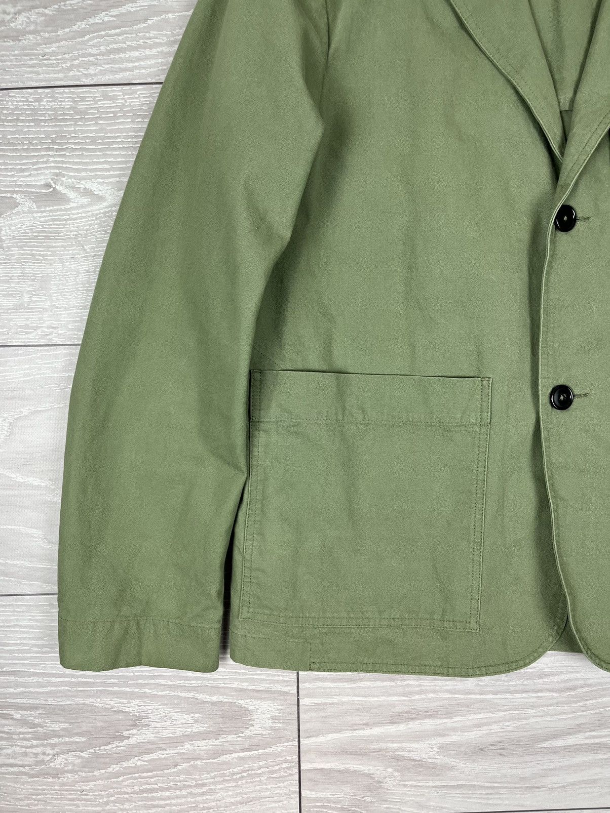 Margaret Howell Margaret Howell MHL Olive Work Canvas Buttons Jacket Size US M / EU 48-50 / 2 - 8 Thumbnail