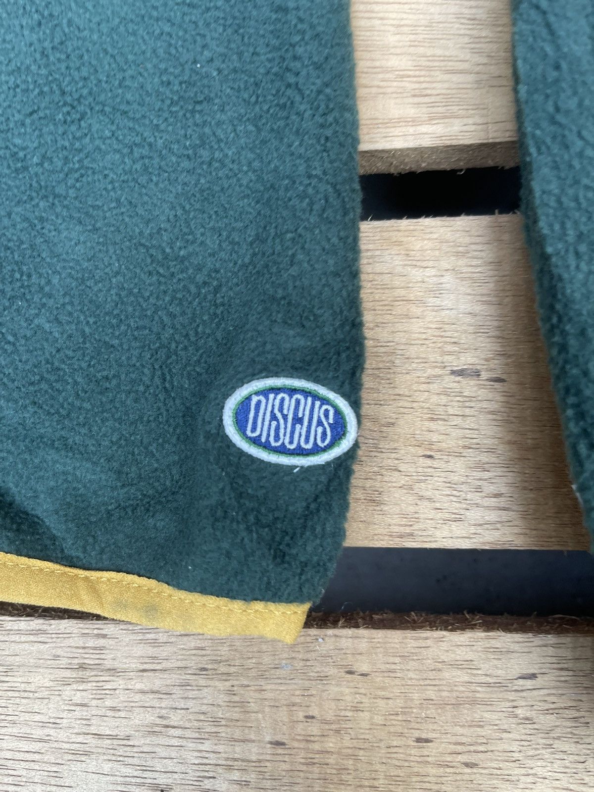 Japanese Brand DEADSTOCK DISCUS ATHLETIC FLEECE JACKET Size US M / EU 48-50 / 2 - 5 Thumbnail