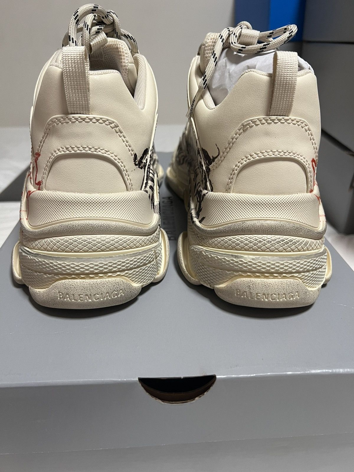 Balenciaga Balenciaga DIY Triple S Discontinued Size US 11 / EU 44 - 5 Thumbnail