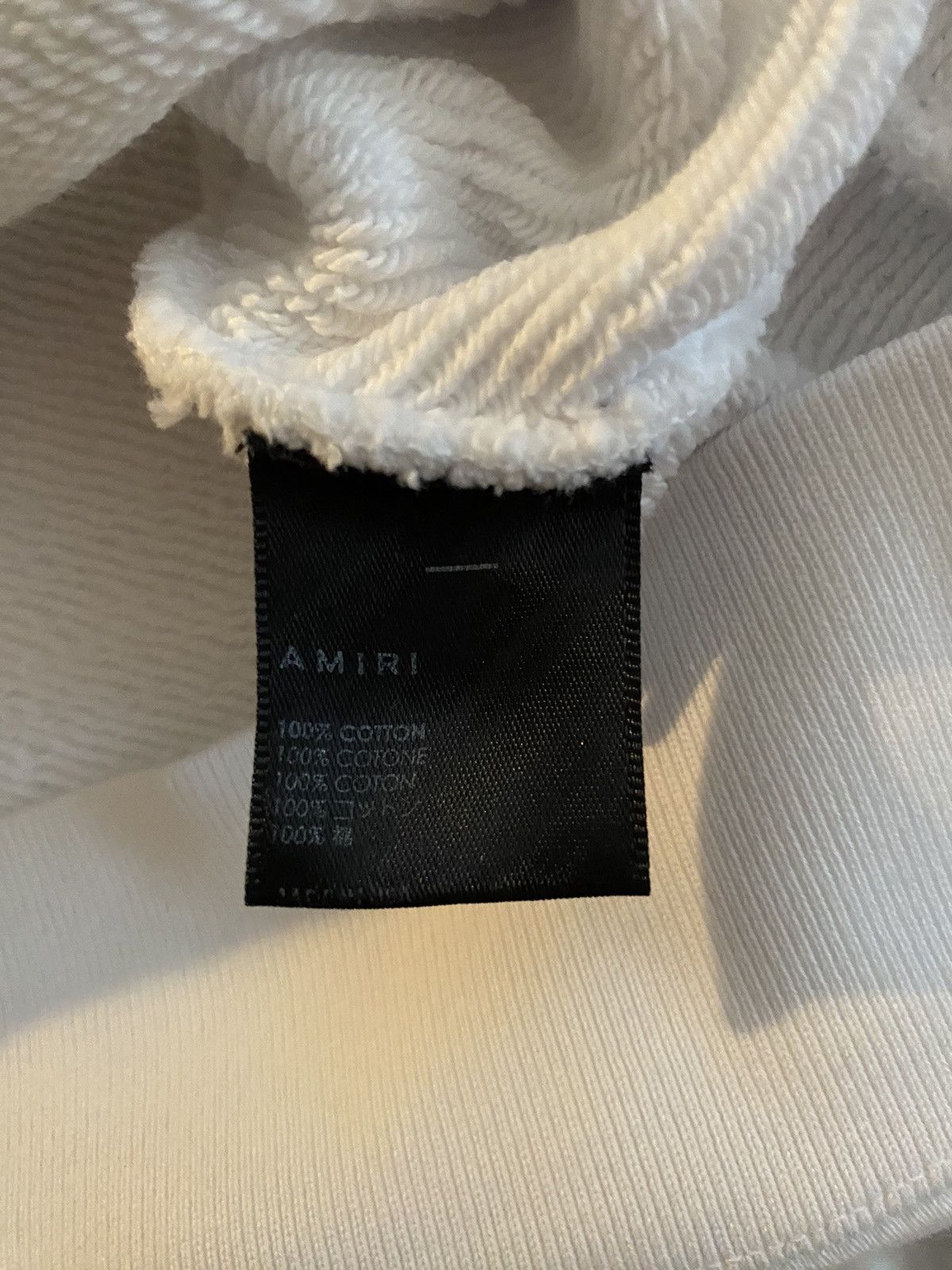 Amiri AMIRI Logo Printed Crewneck Size US XL / EU 56 / 4 - 5 Thumbnail