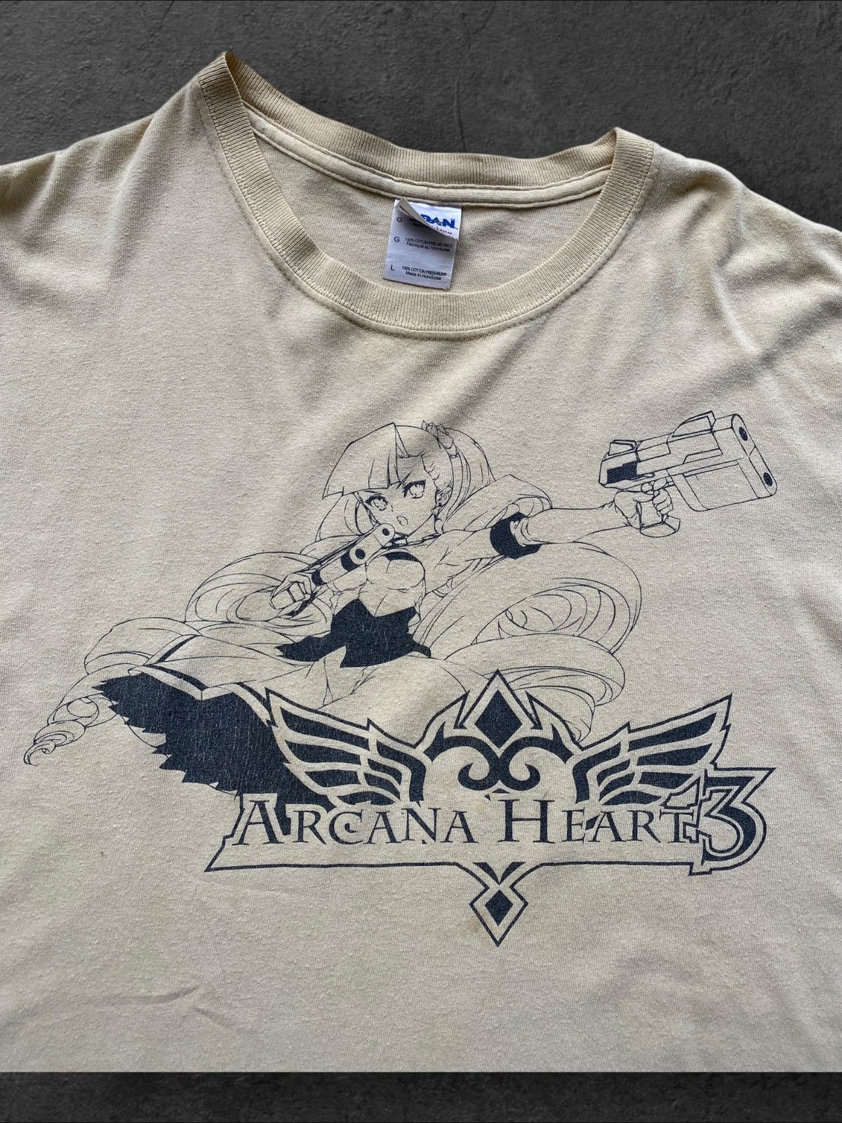 Anime Arcana Heart 3 Anime Tee Arc System Works Vintage Style Size US L / EU 52-54 / 3 - 3 Thumbnail