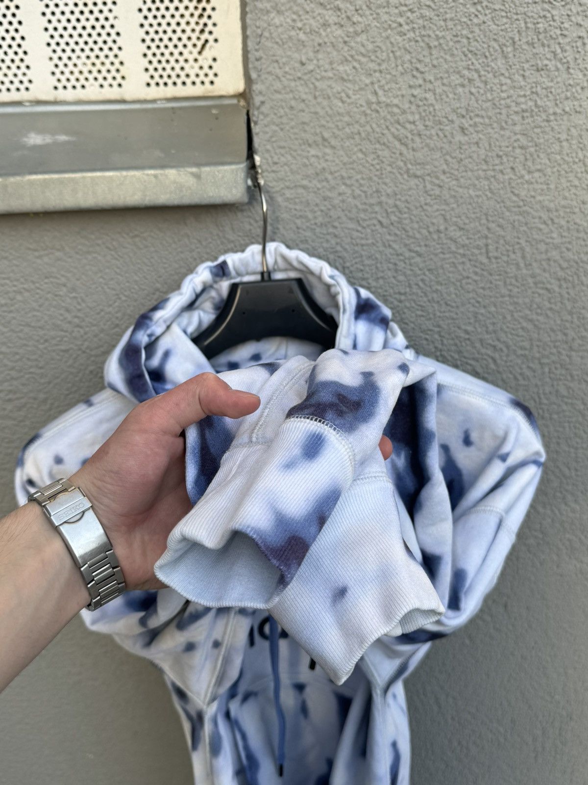 Isabel Marant × Isabel Marant Etoile Isabel Marant Etoile Big Logo Hoodie Sweatshirt Tie Die Size US M / EU 48-50 / 2 - 4 Thumbnail