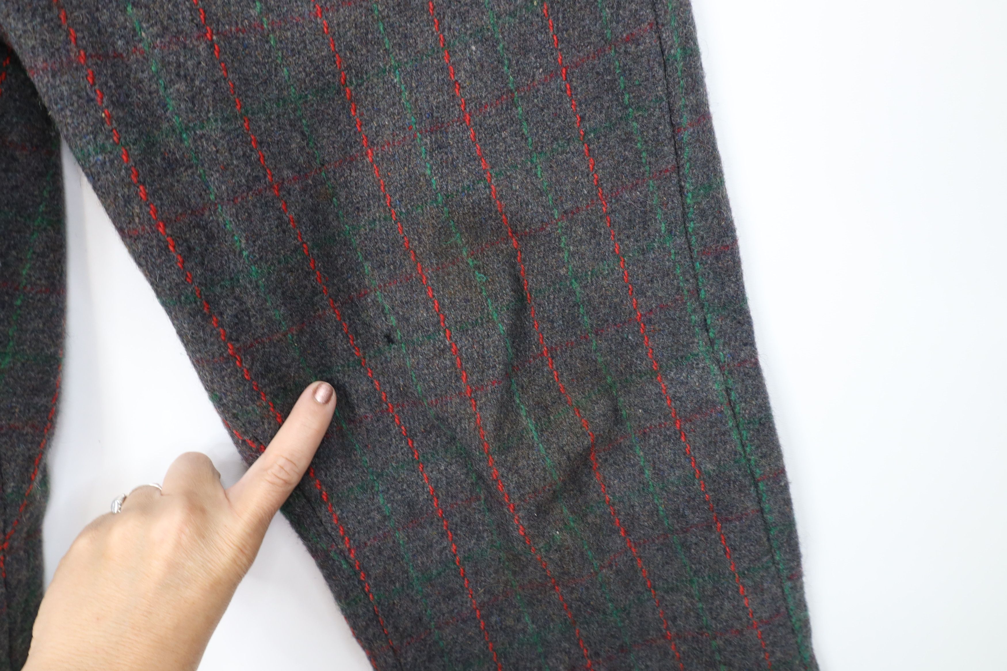 Vintage Vintage 60s Streetwear Heavy Mackinaw Wool Pants Plaid USA Size US 34 / EU 50 - 5 Thumbnail