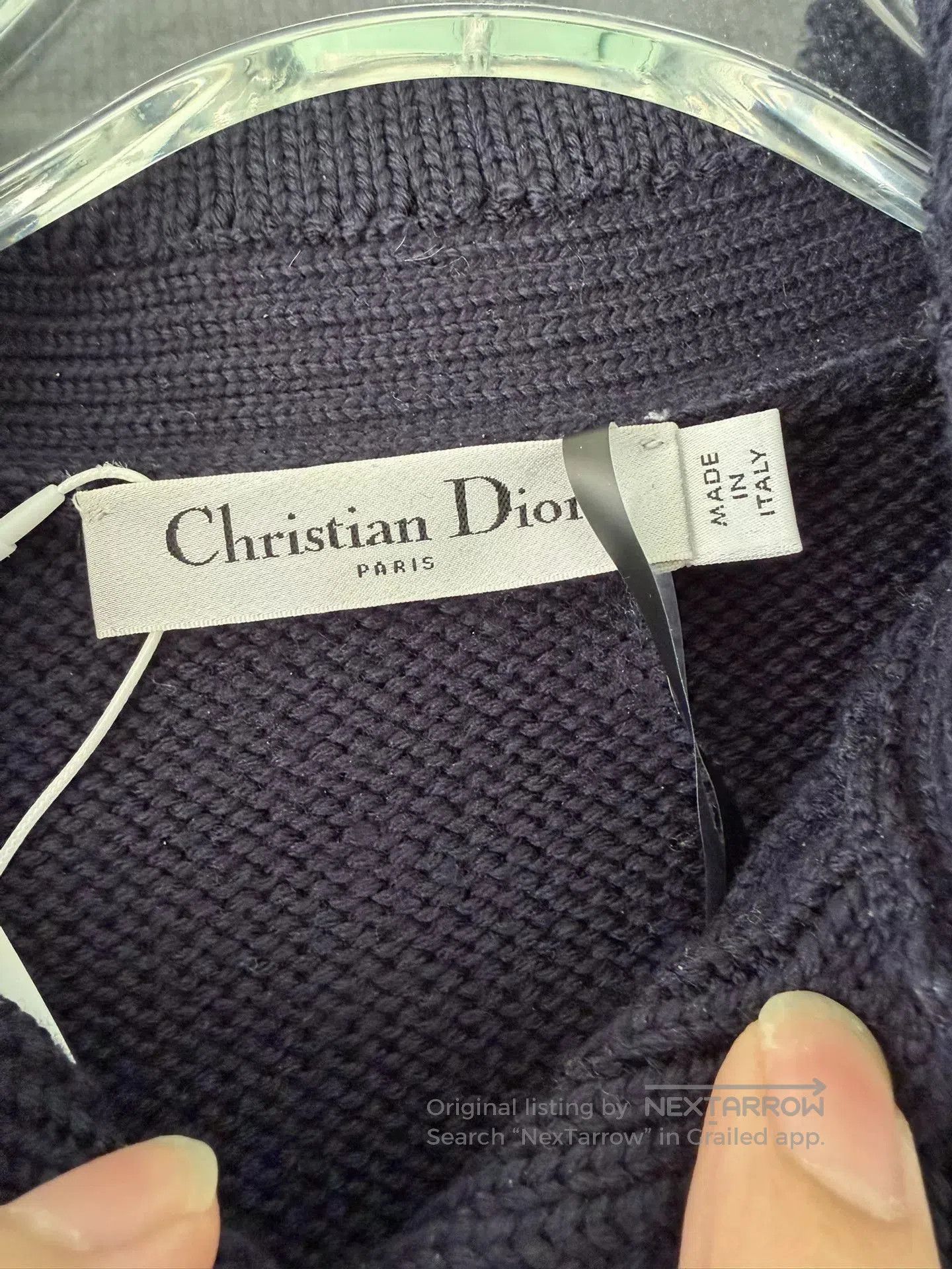 Dior Dior Polo Collar Wool Knit Sweater. Size US XXS / EU 40 - 3 Thumbnail