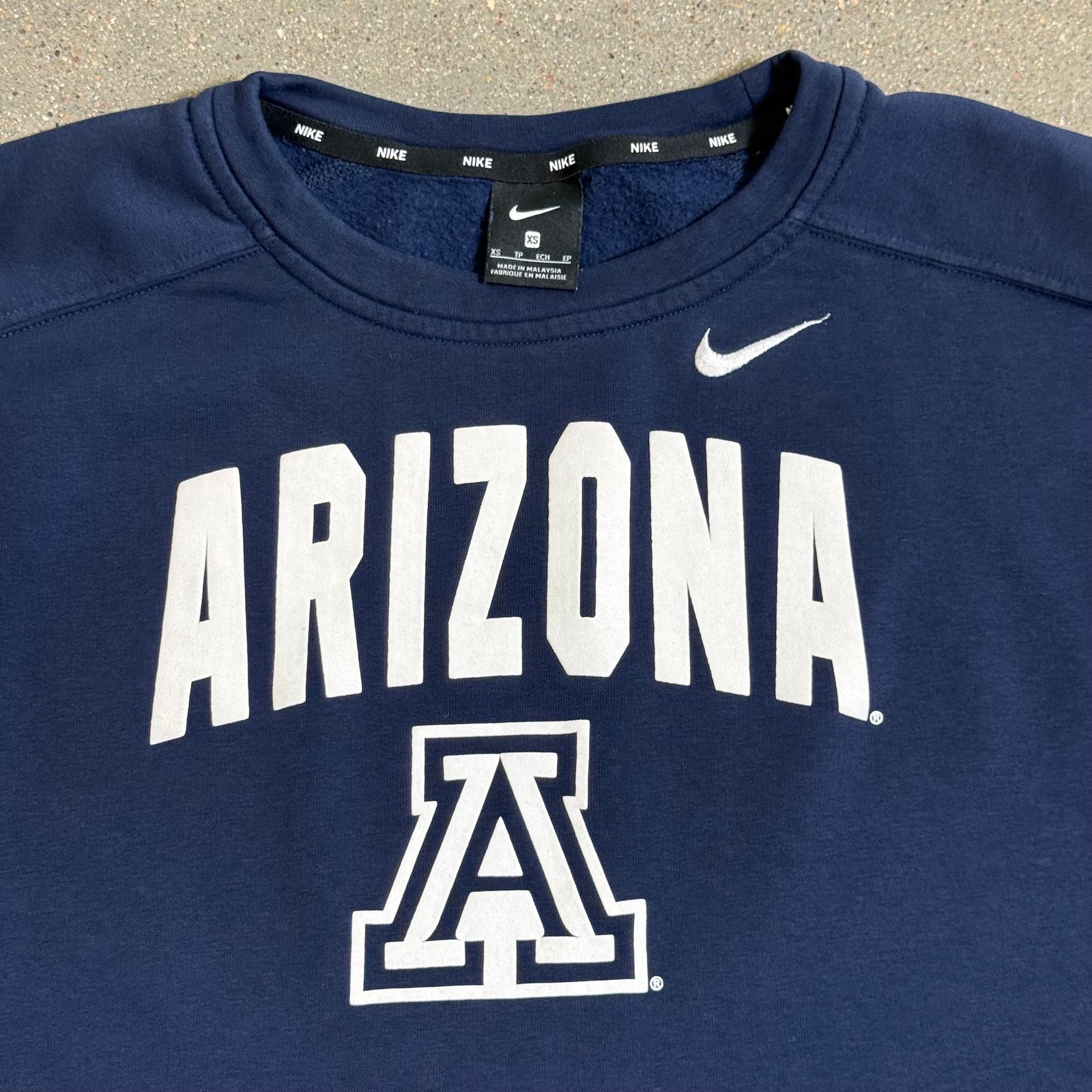 Nike Nike Arizona Wildcats Sweatshirt Crewneck XS Colorblock Logo Size US XS / EU 42 / 0 - 5 Thumbnail