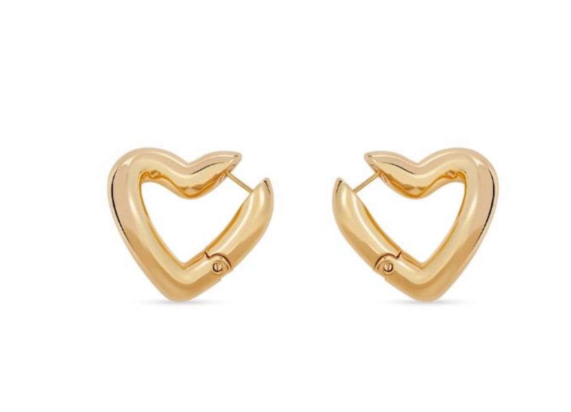 Balenciaga Loop Heart Earrings Size ONE SIZE - 1 Preview