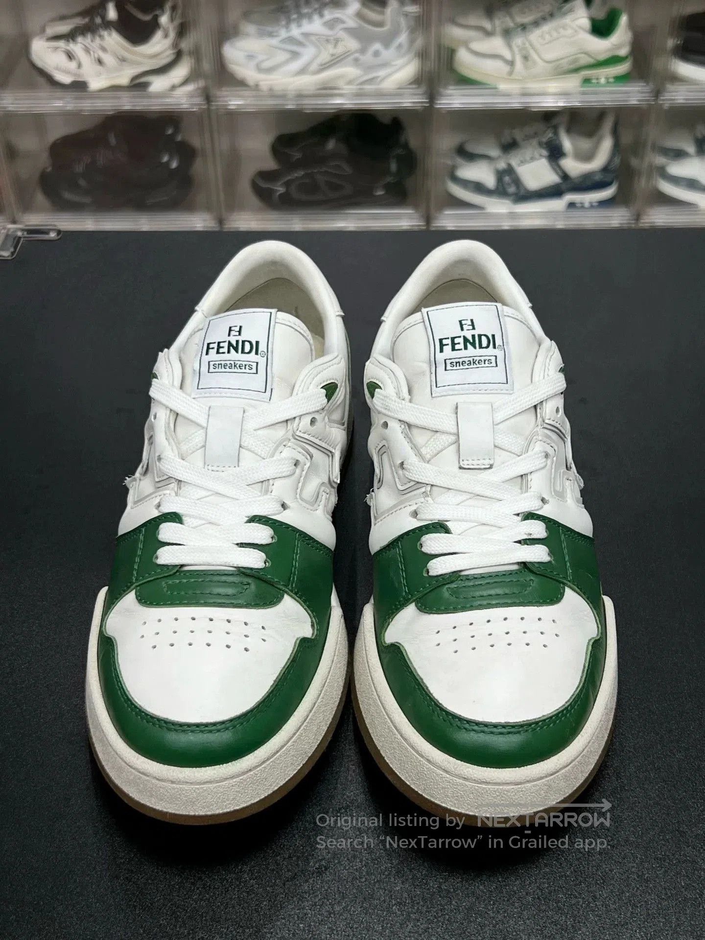 Fendi fendi match white green sneakers size 42.5. Size US 9 / EU 42 - 2 Thumbnail