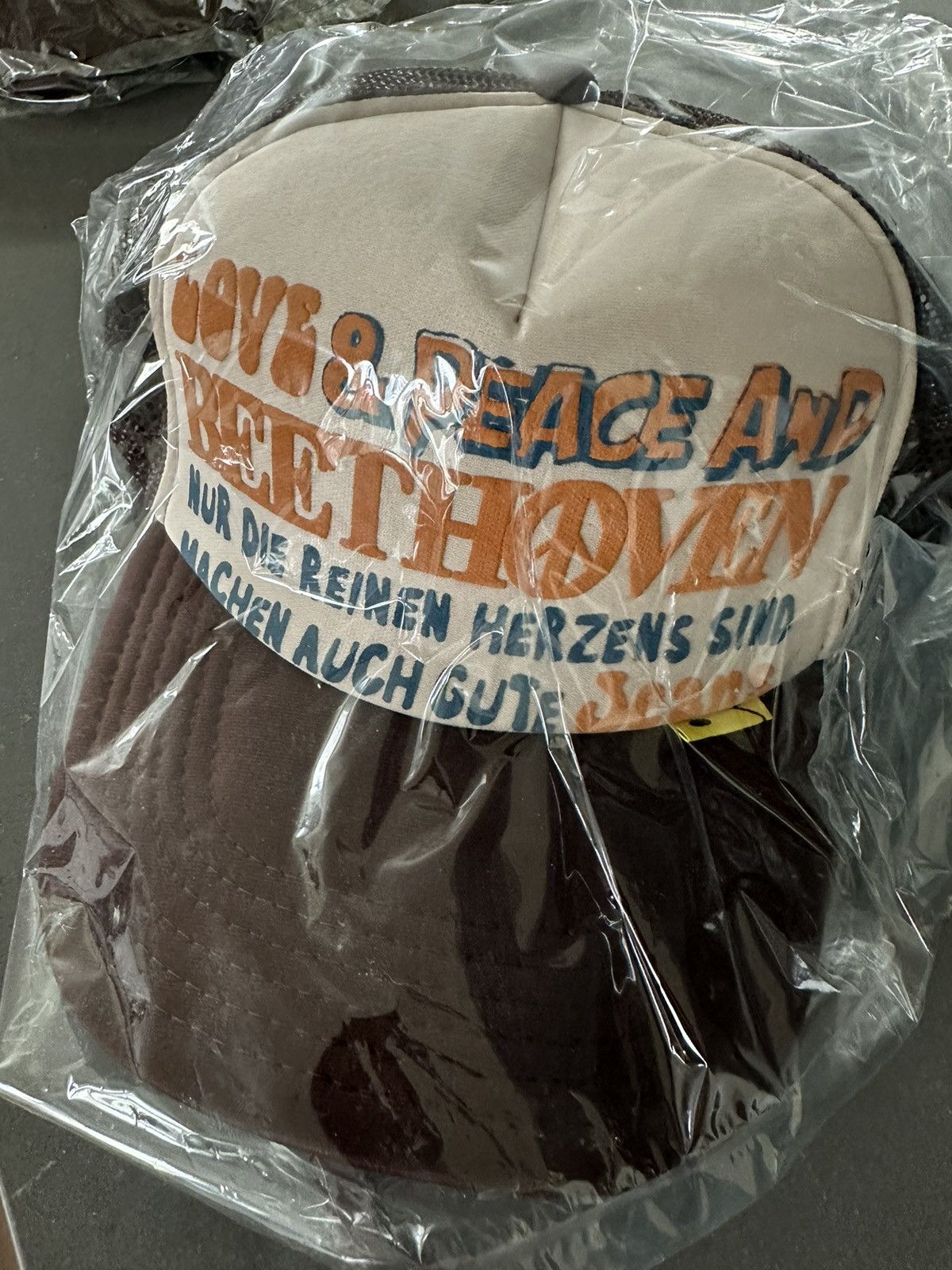 Kapital Kapital Love & Peace and Beethoven Trucker Hat Size ONE SIZE - 10 Thumbnail