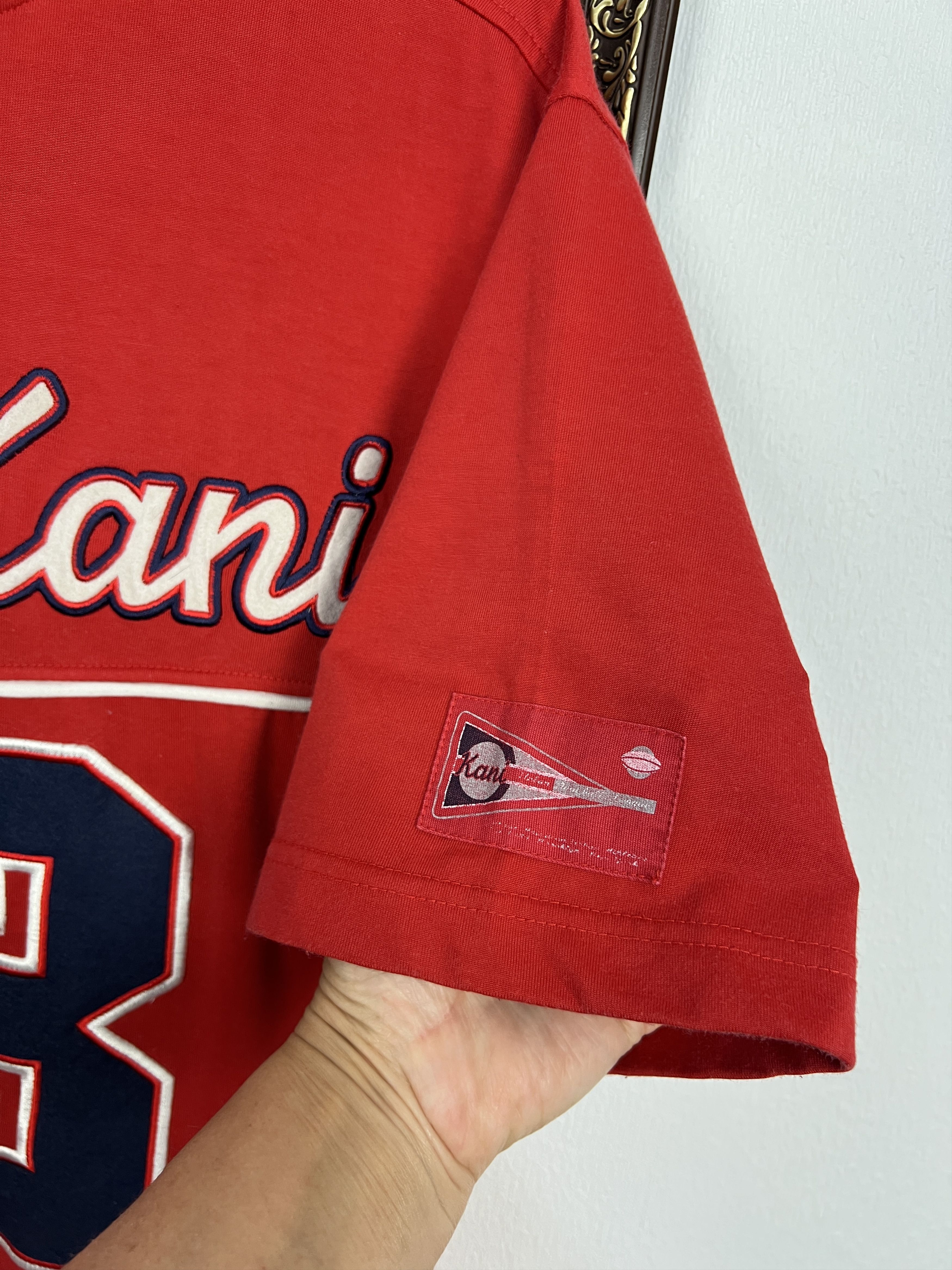 Karl Kani Vintage Karl Kani Baseball Jersey Hip Hop Rap Philadelphia Size US L / EU 52-54 / 3 - 4 Thumbnail