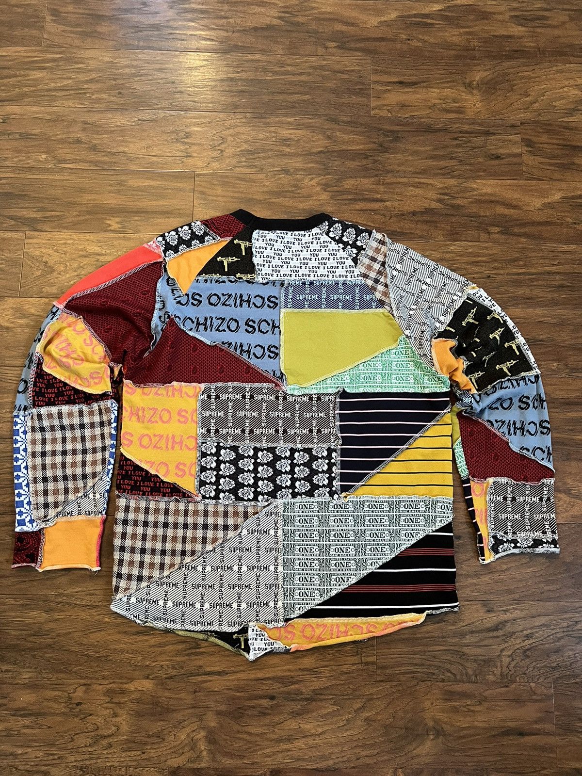 Supreme Supreme Patchwork Jacquard L/S Top Size US S / EU 44-46 / 1 - 2 Thumbnail