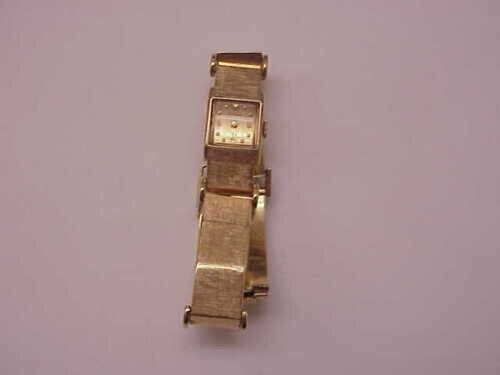 Otto Otto Grun14k Solid Gold Bracelet & Case Watch,39gr,Unique Size ONE SIZE - 3 Thumbnail