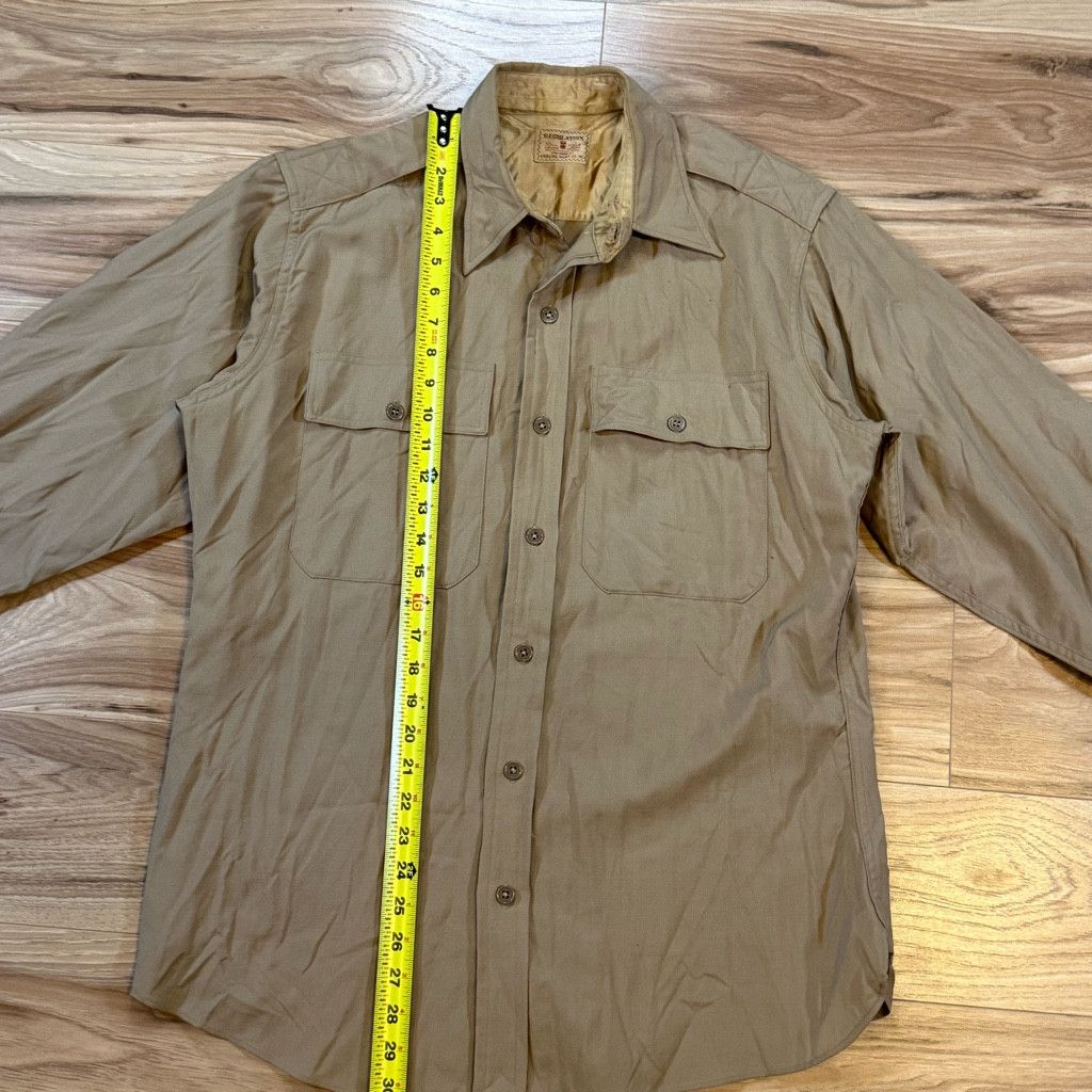 Z Brand Esquire Men’s L Regulation Vintage Utility Shirt Size US L / EU 52-54 / 3 - 8 Thumbnail