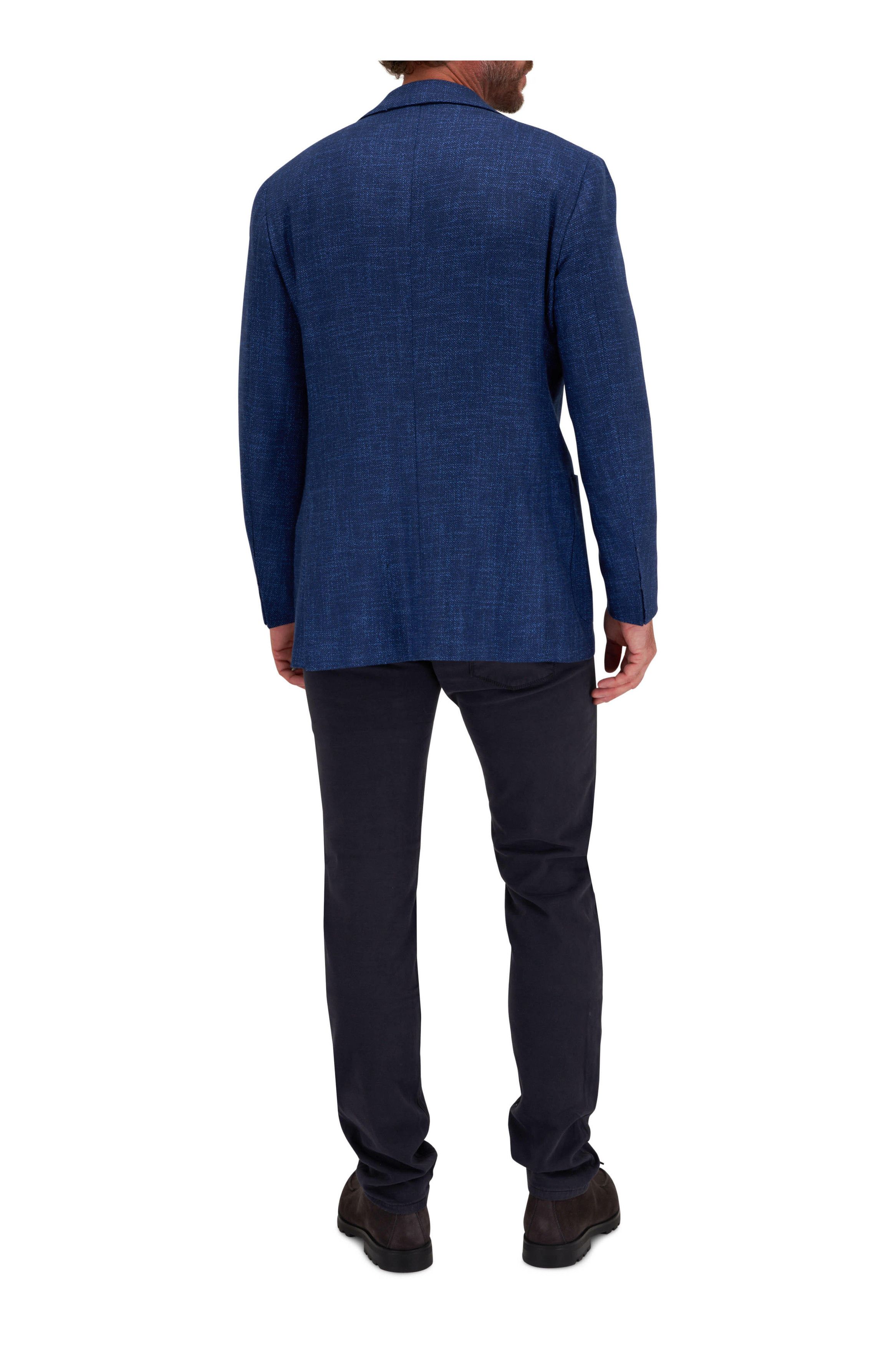 Kiton o1mtch0225 Cashmere Blend Sportcoat in Blue Size US L / EU 52-54 / 3 - 4 Thumbnail