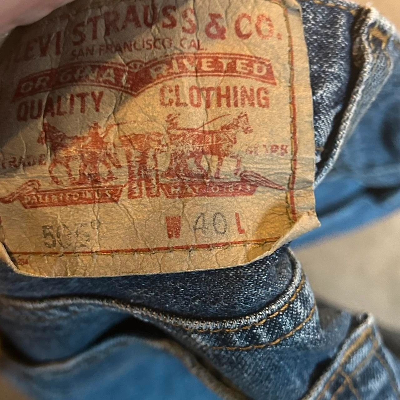Levi's Vintage Clothing Vintage blue 505 Levi jorts Size US 40 / EU 56 - 4 Thumbnail