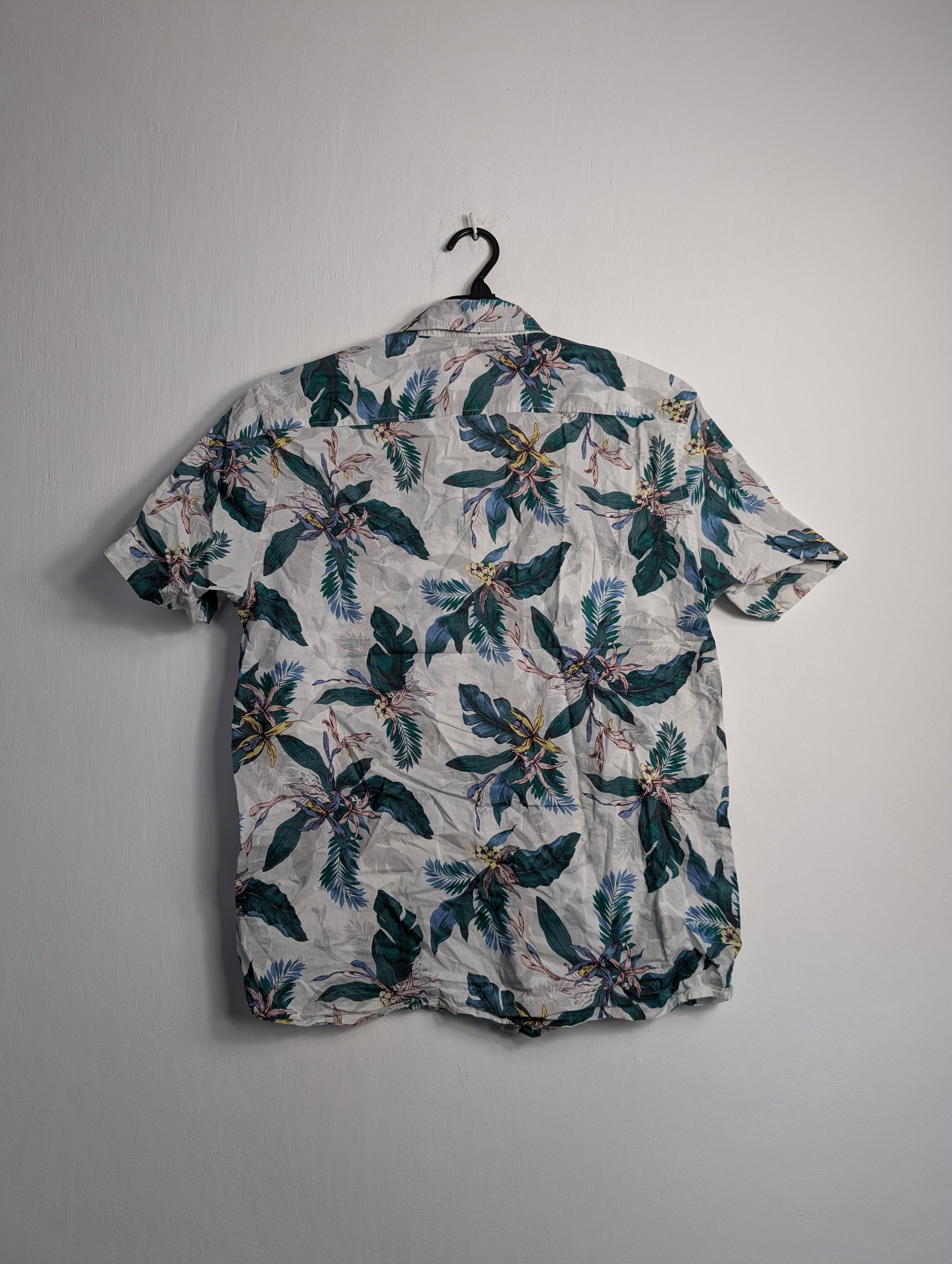 Vintage Vintage Y2K Hawaiian Shirt - Summer Floral Palm Tree Print Size US M / EU 48-50 / 2 - 3 Thumbnail
