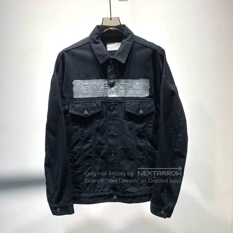 Givenchy Givenchy Black Slate Denim Jacket Size US L / EU 52-54 / 3 - 1 Thumbnail