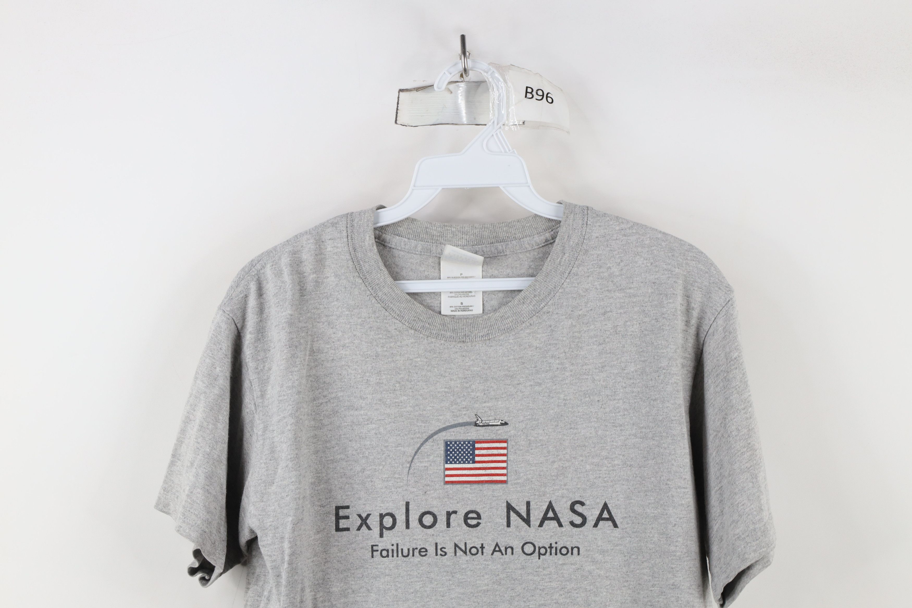 Vintage Vintage 90s Y2K Explore NASA Space Short Sleeve T-Shirt Size US S / EU 44-46 / 1 - 2 Thumbnail